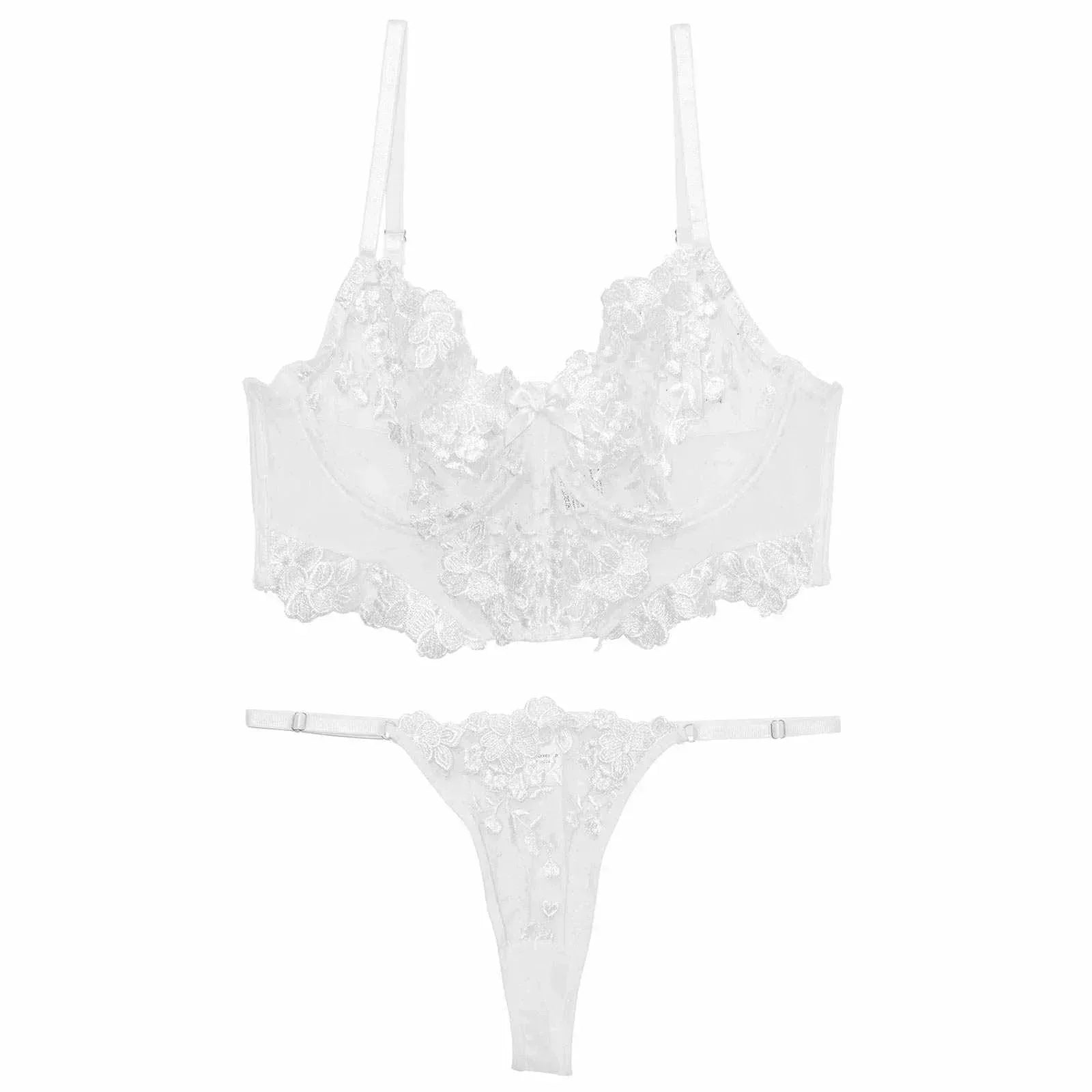 1/19新作![CARRIEFRANCA]シアーフルブルームブラセット - 【公式】247Lingerie