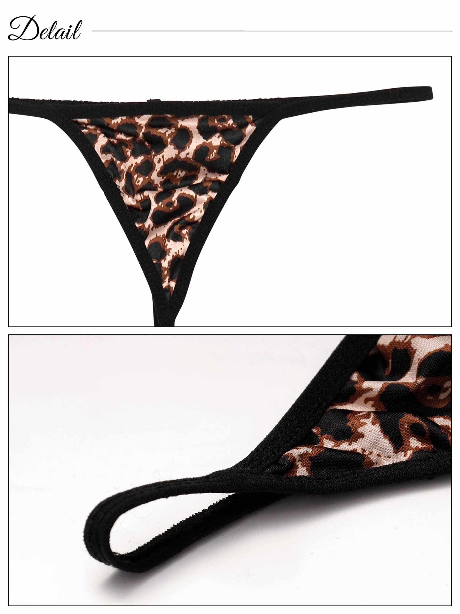 2/16新作![CARRIEFRANCA]ディープレオパードベビードール