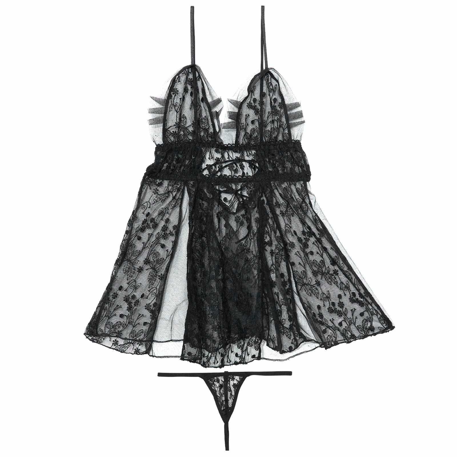 2/20新作![CARRIEFRANCA]アンティークブルームベビードール