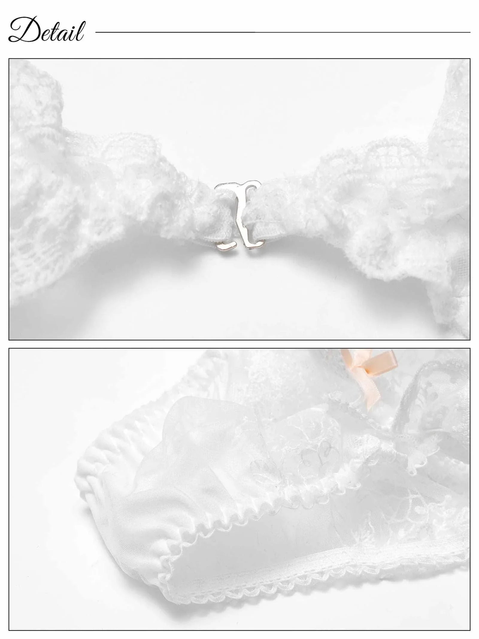 2/23新作![CARRIEFRANCA]ロマンティックスカラップブラセット