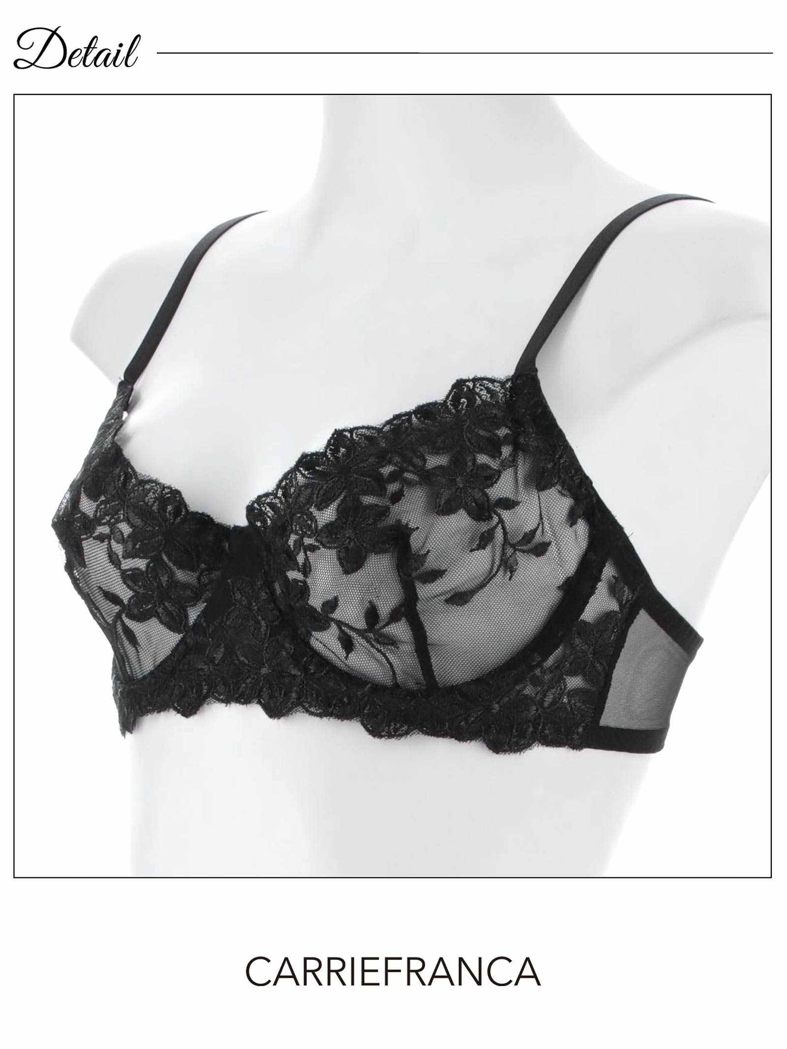 3/2新作![CARRIEFRANCA]ナイトフラワーブラセット