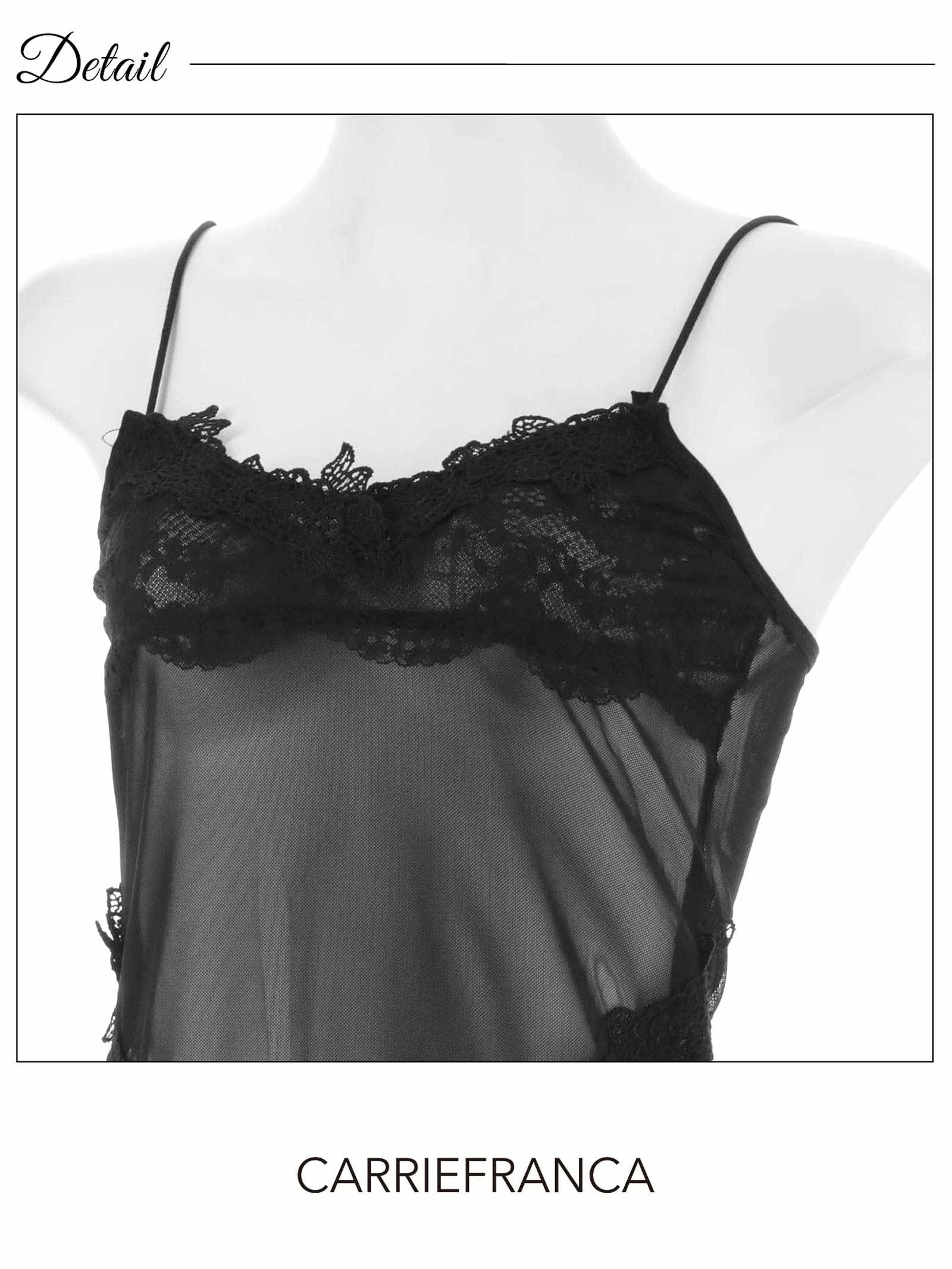 1/28新作![CARRIEFRANCA]グレイスシアーベビードール