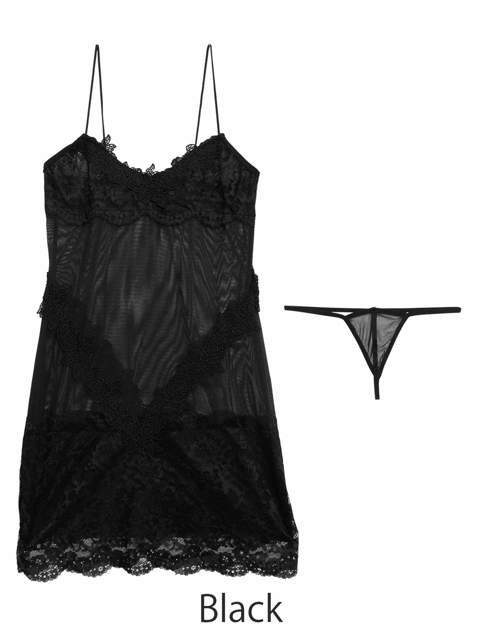 1/28新作![CARRIEFRANCA]グレイスシアーベビードール