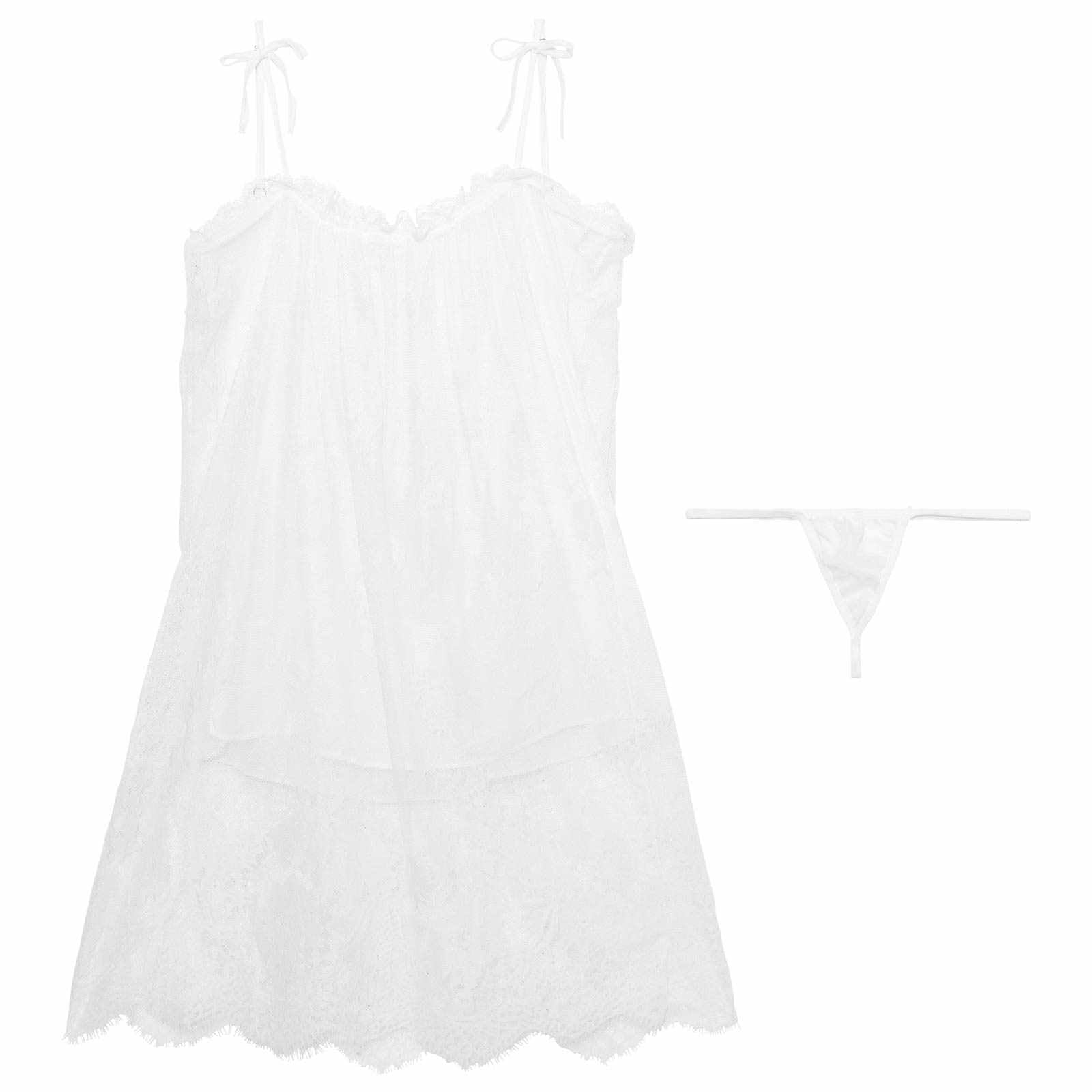 1/30新作![CARRIEFRANCA]エアリーレースベビードール