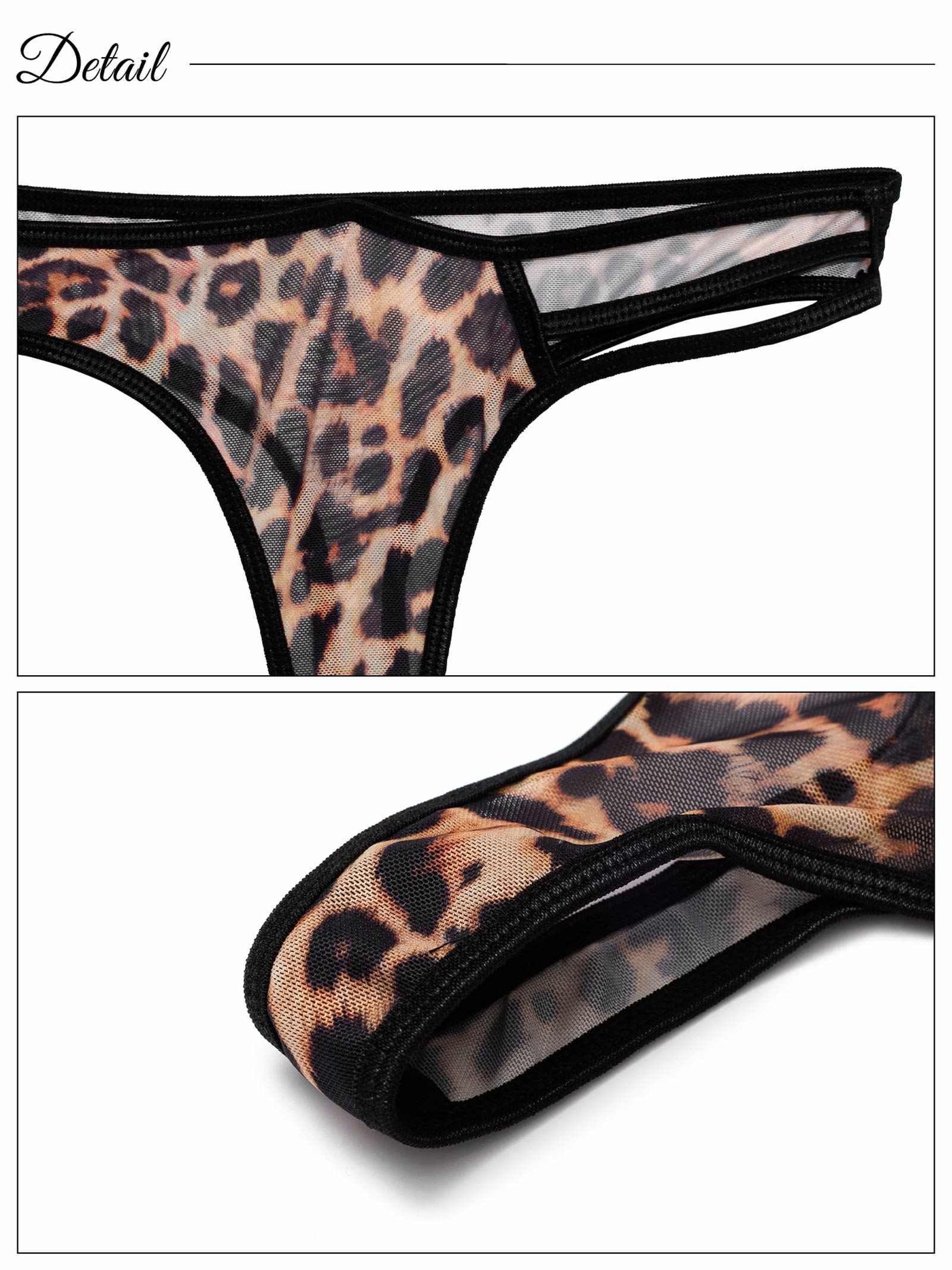 2/2新作![CARRIEFRANCA]モードレオパードブラセット