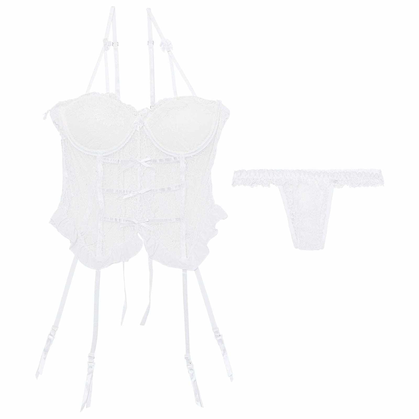 3/16新作![CARRIEFRANCA]グラマラスシアーヌーディビスチェブラセット