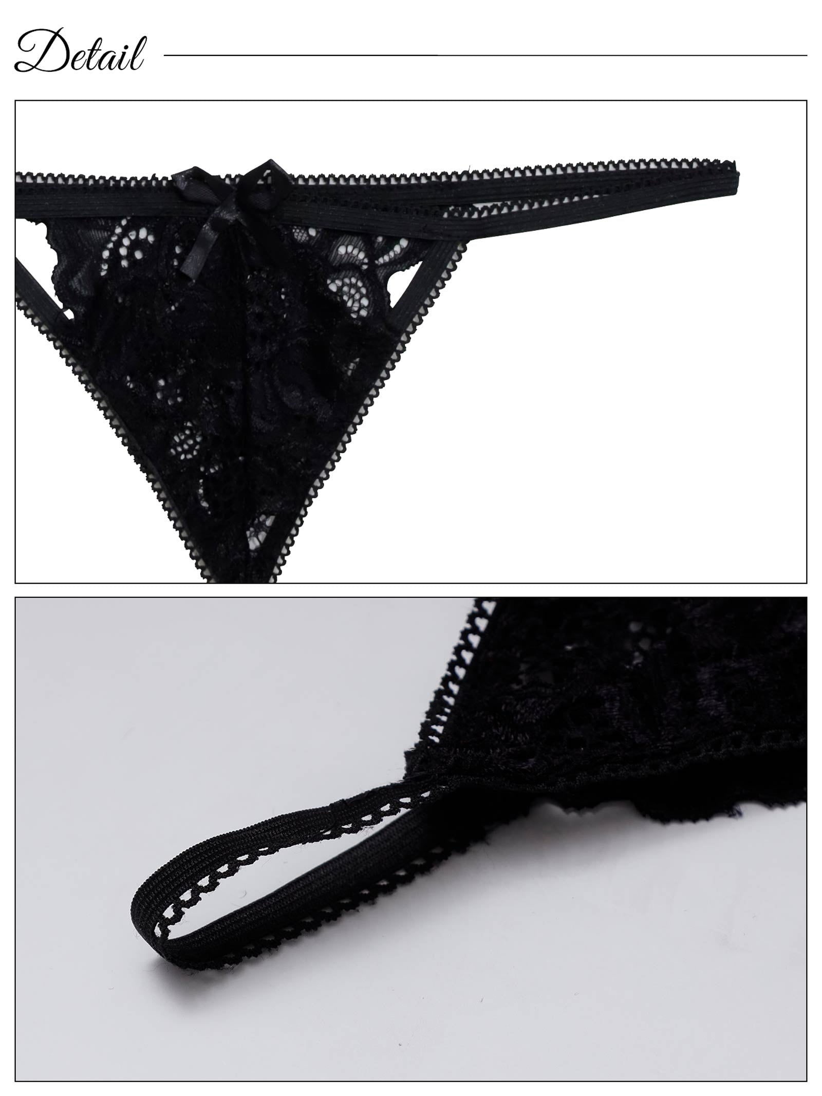 3/13新作![CARRIEFRANCA]ノワールレーシィガーターブラセット