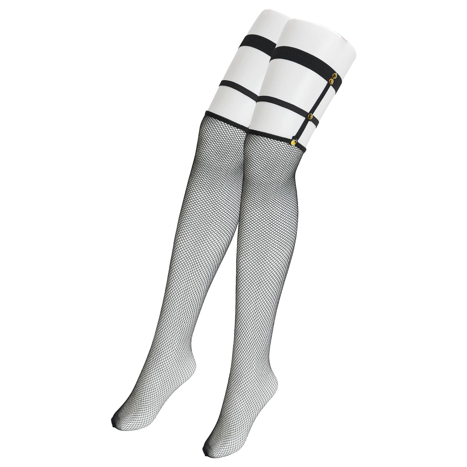 11/17新作!レッグガーターリング網ニーハイストッキング