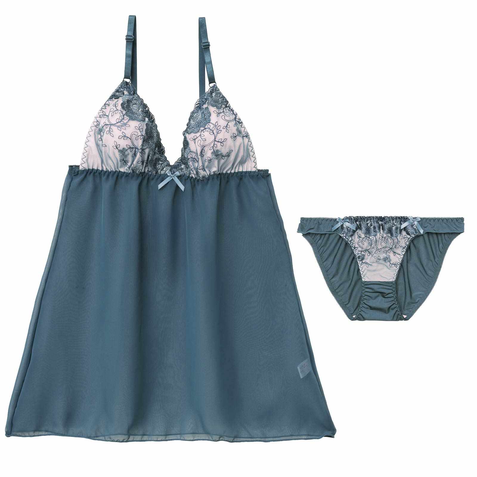 1/23新作!ローズチュールレースベビードール