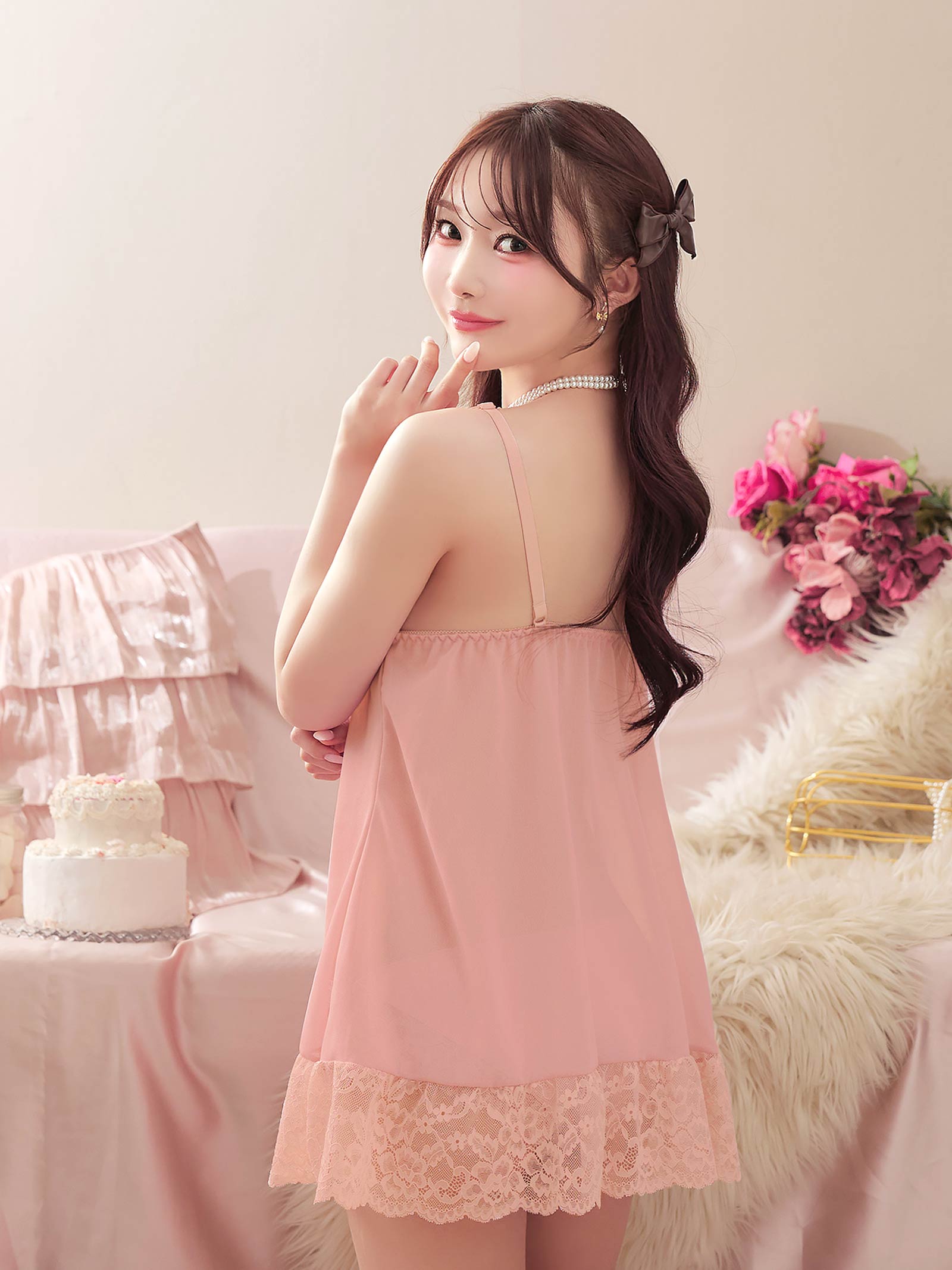 3/13新作!ガーリーハートフルールベビードール