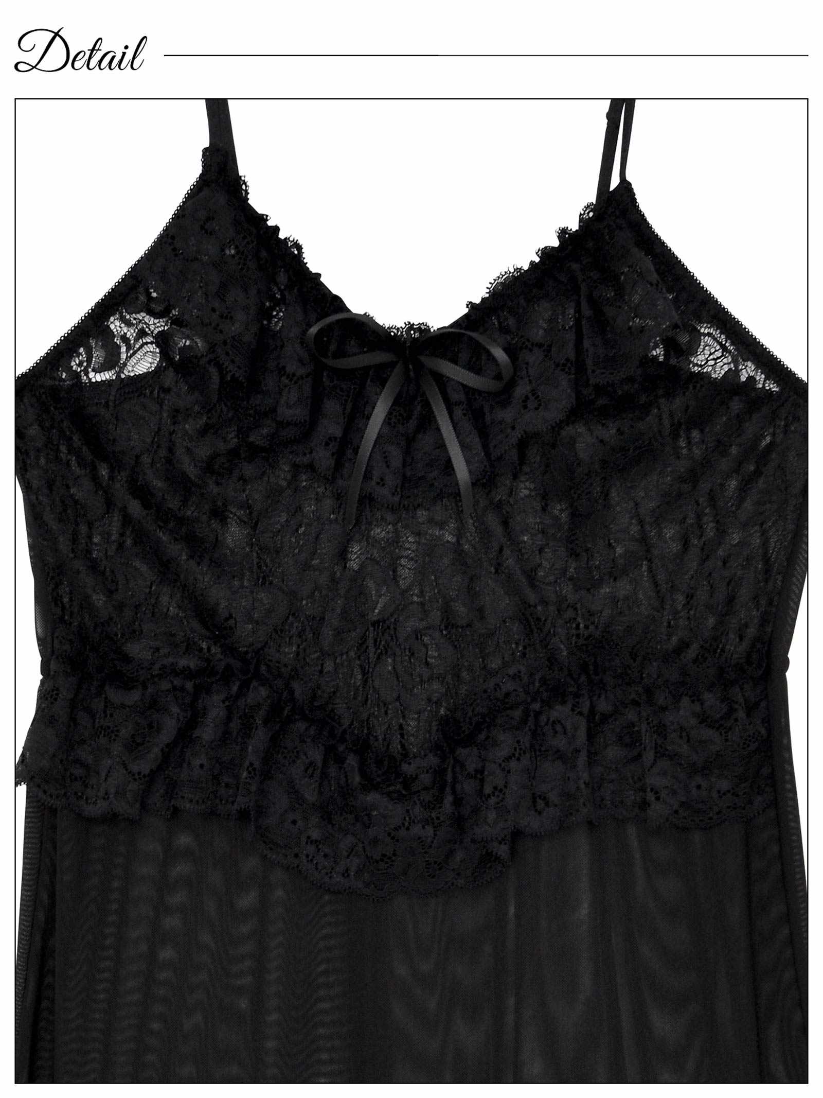 フリルブルームシアーベビードール