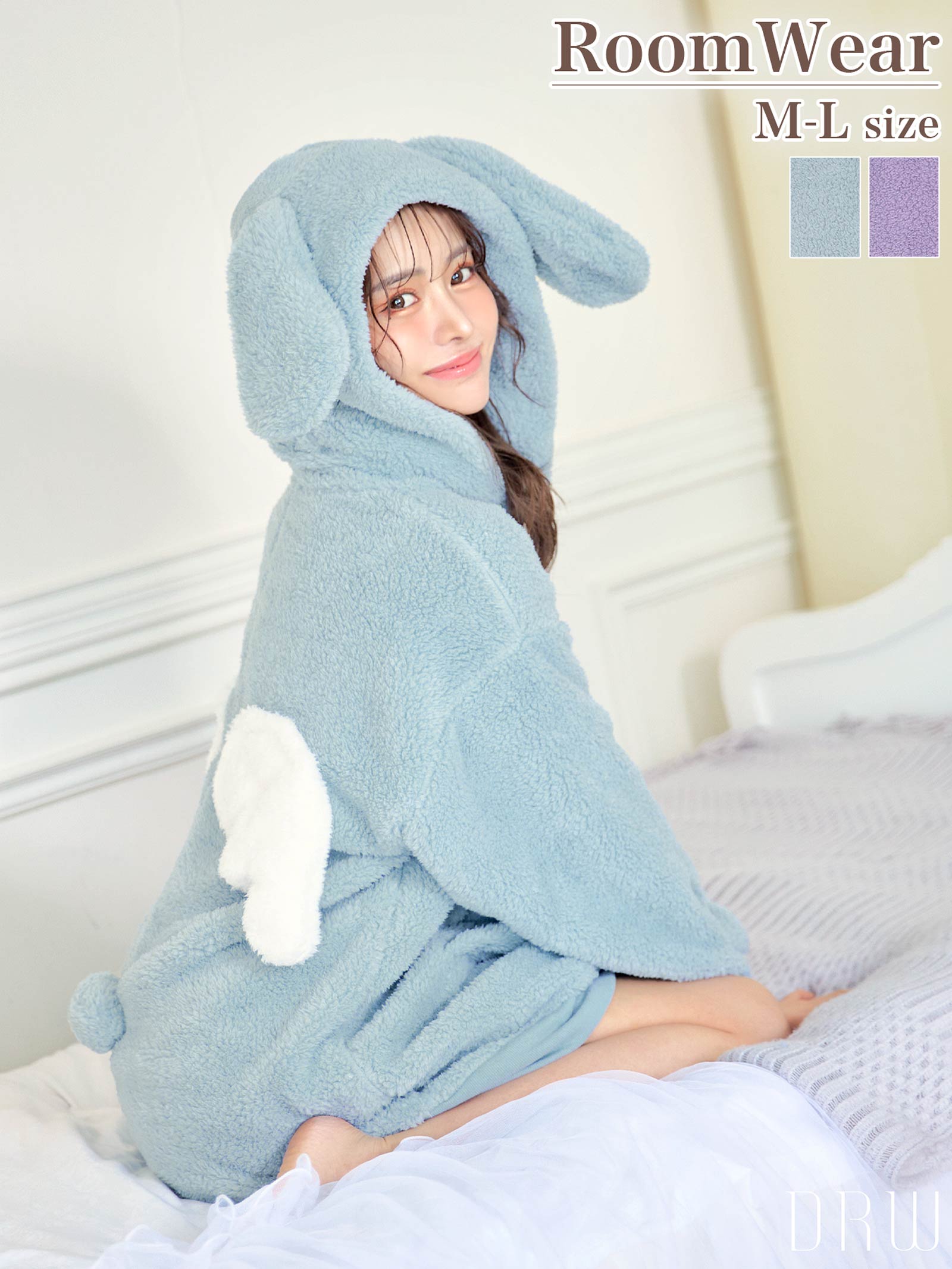 11/1再販!キュート小悪魔フードワンピースルームウェア