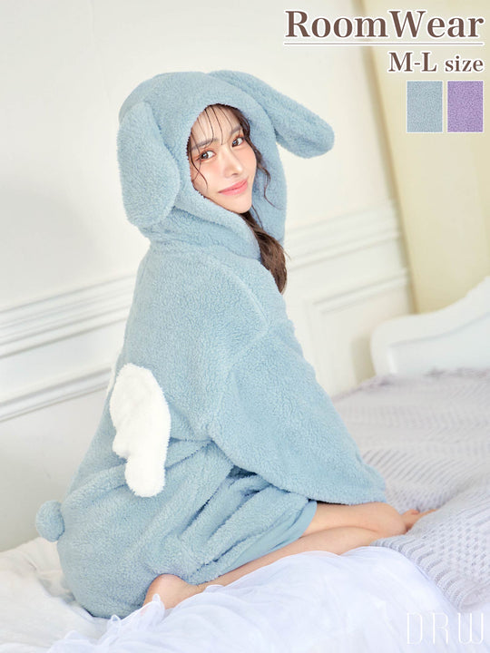 11/1再販!キュート小悪魔フードワンピースルームウェア