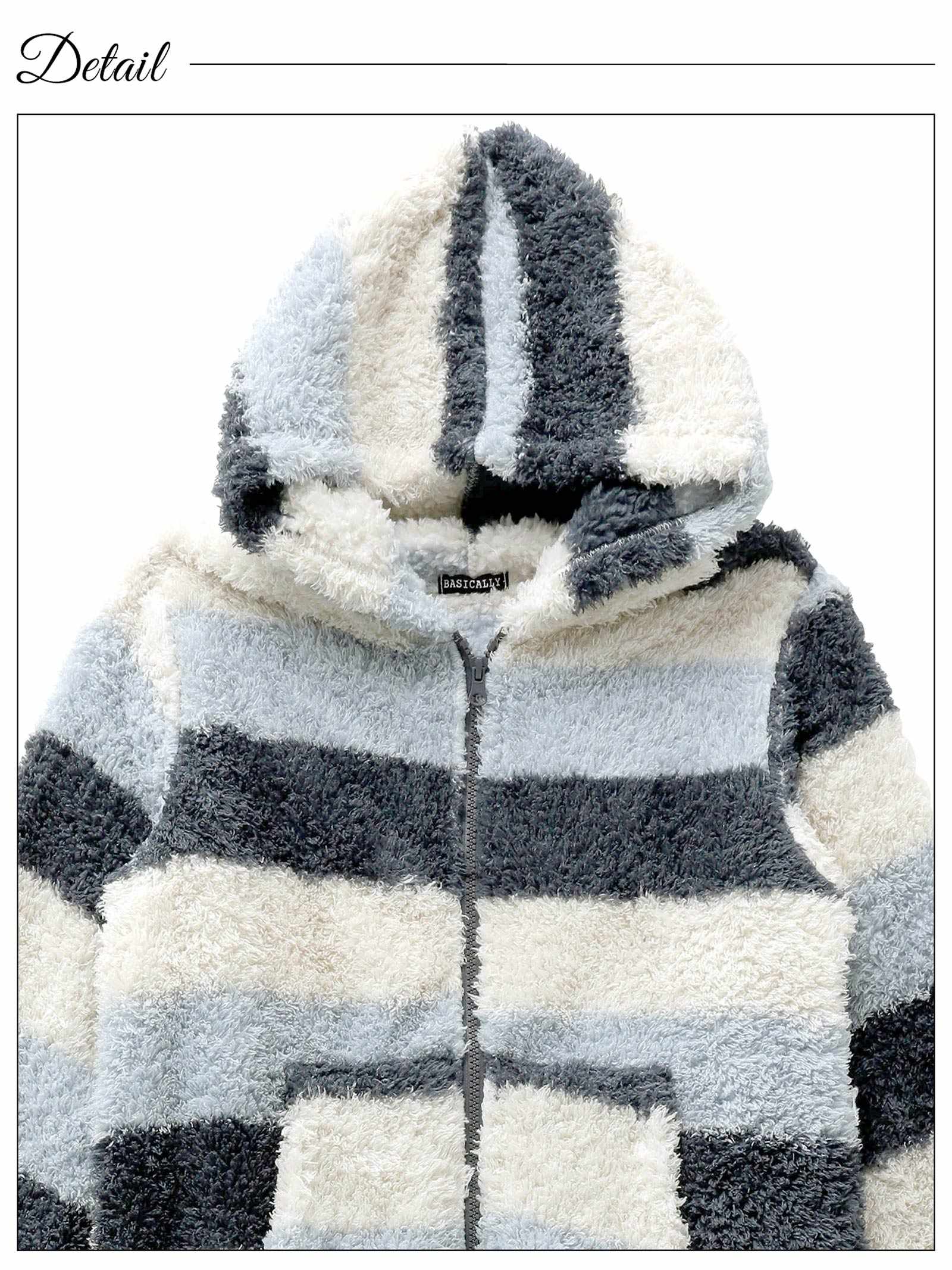 11/18再販!ボーダーフード付きパーカー&ショートパンツルームウェア