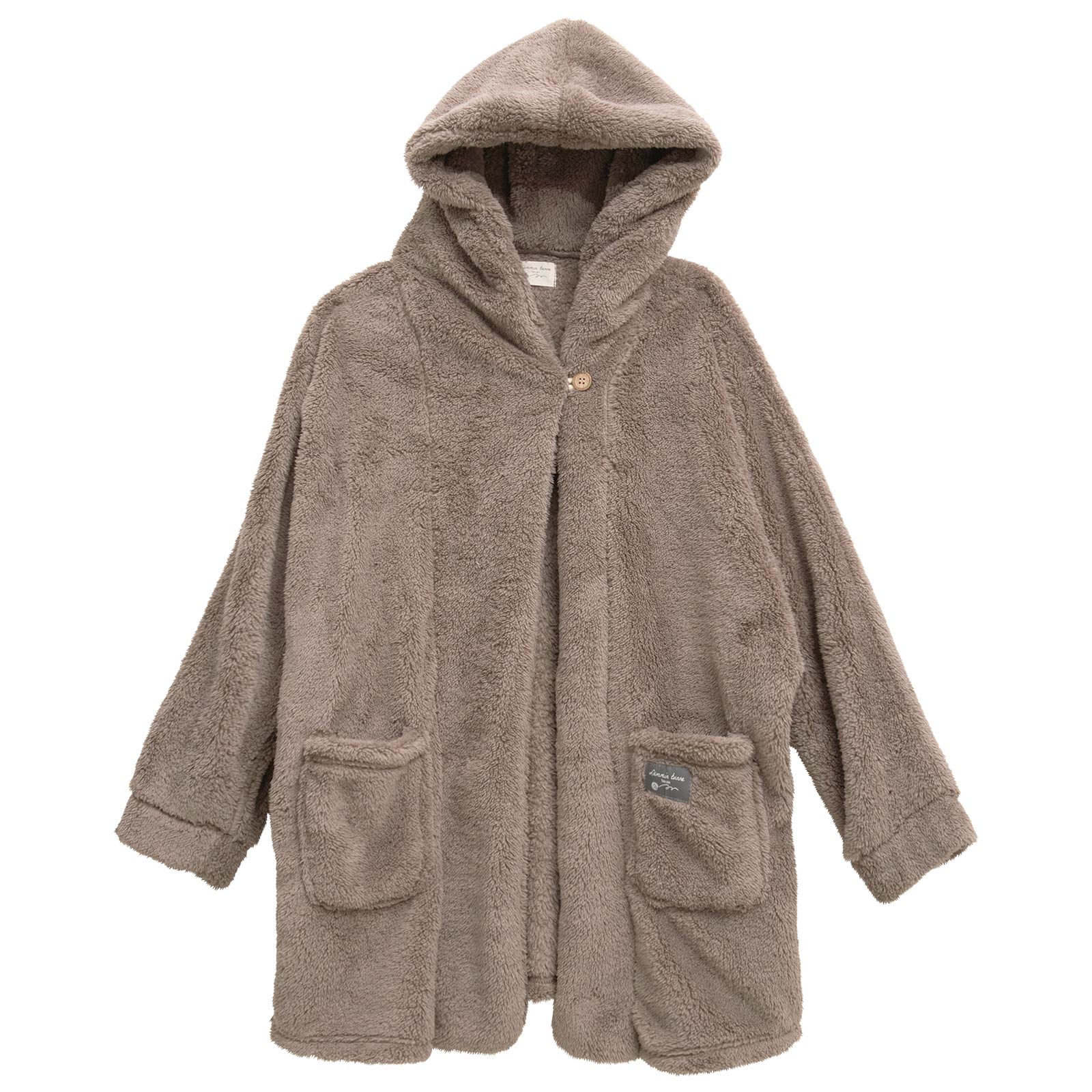 12/6再販!シープタッチフート付きガウンルームウェア