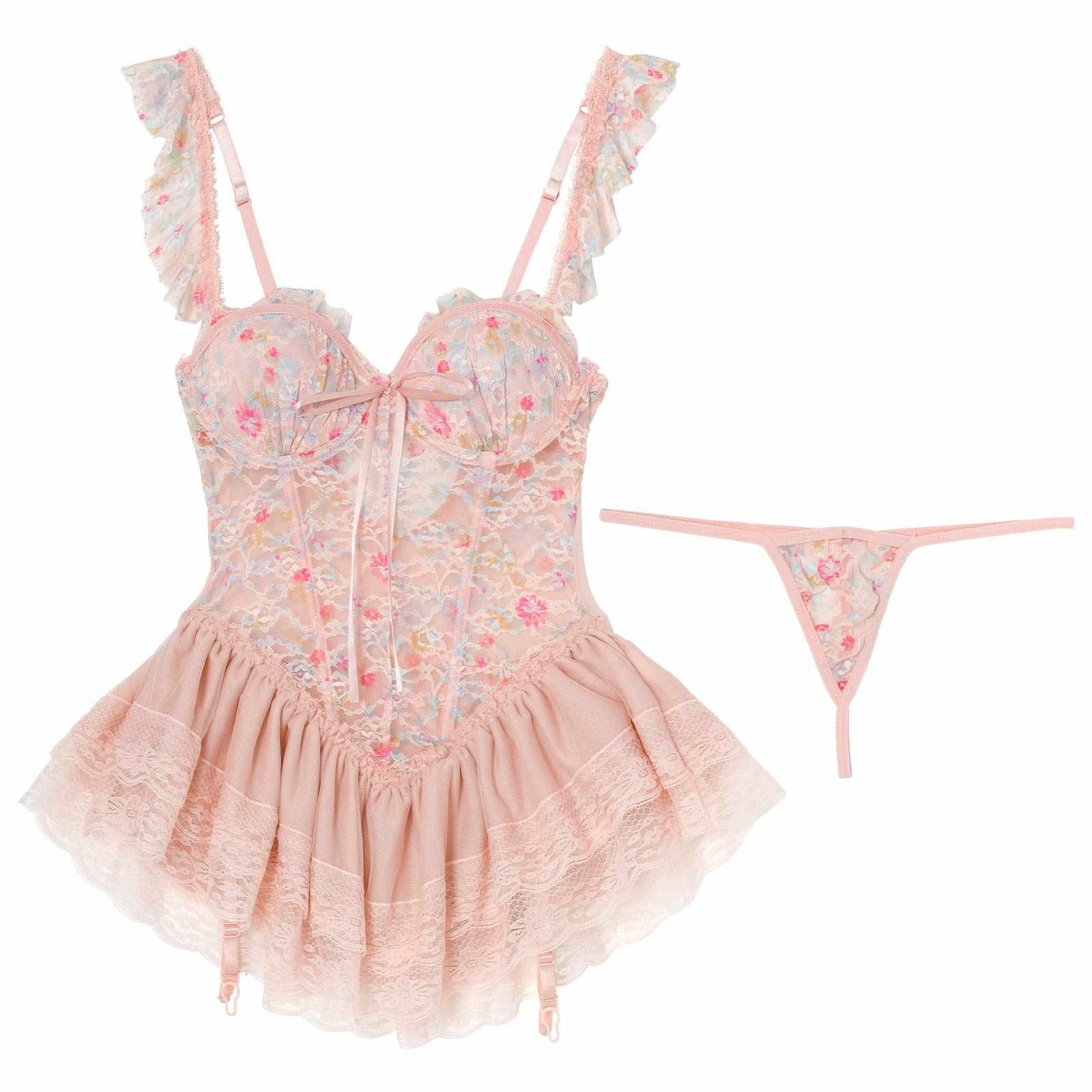 4/24再販!ラブリーブロッサムベビードール