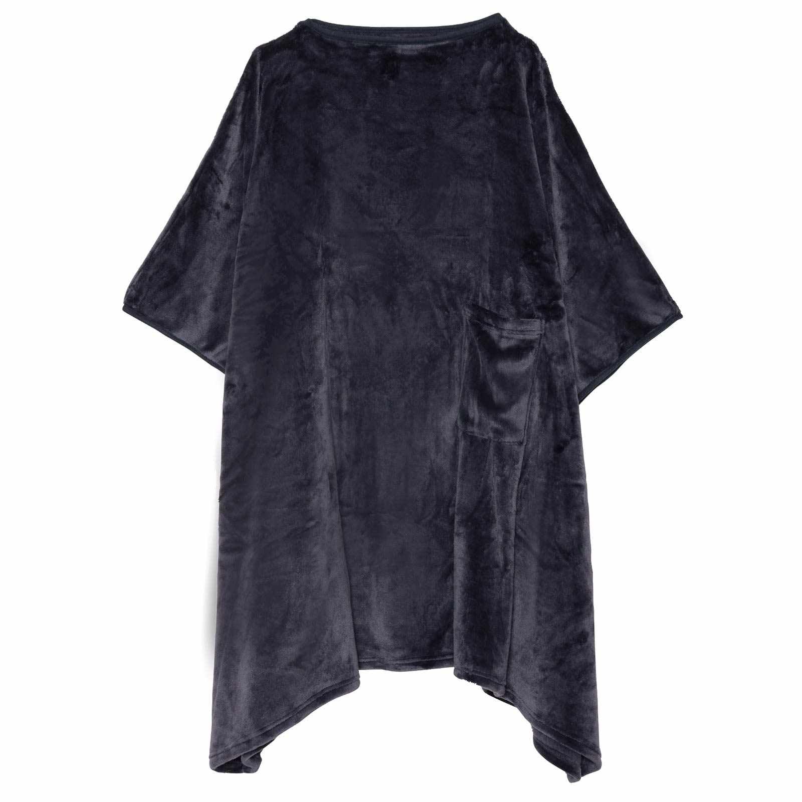 11/12新作!ポケット付きモコモコ着るブランケット