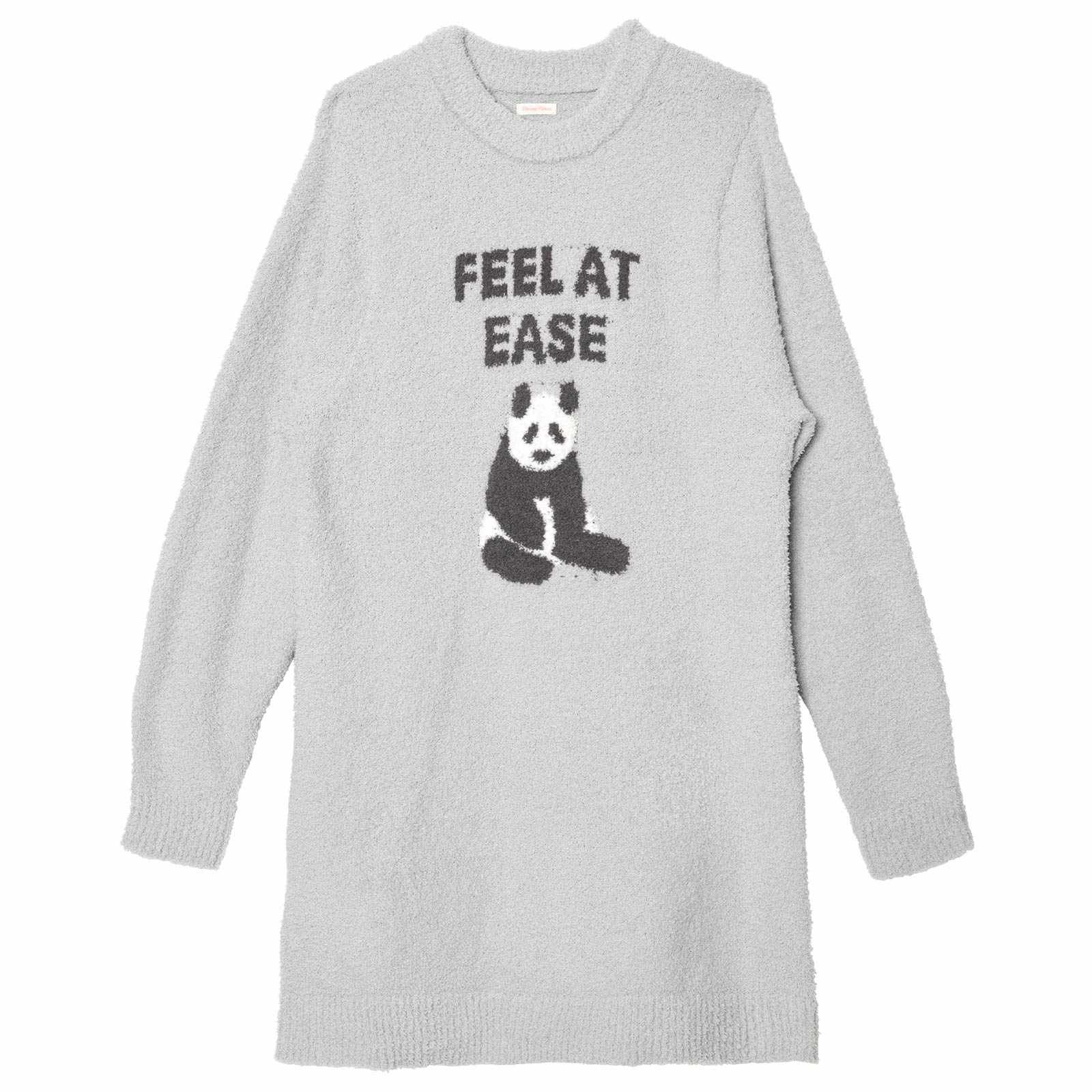 11/24新作!スウィートモールニットワンピースルームウェア