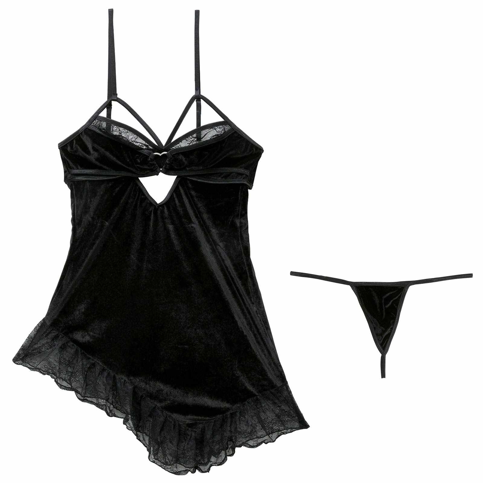 12/12新作!フロントハートアシメベビードール