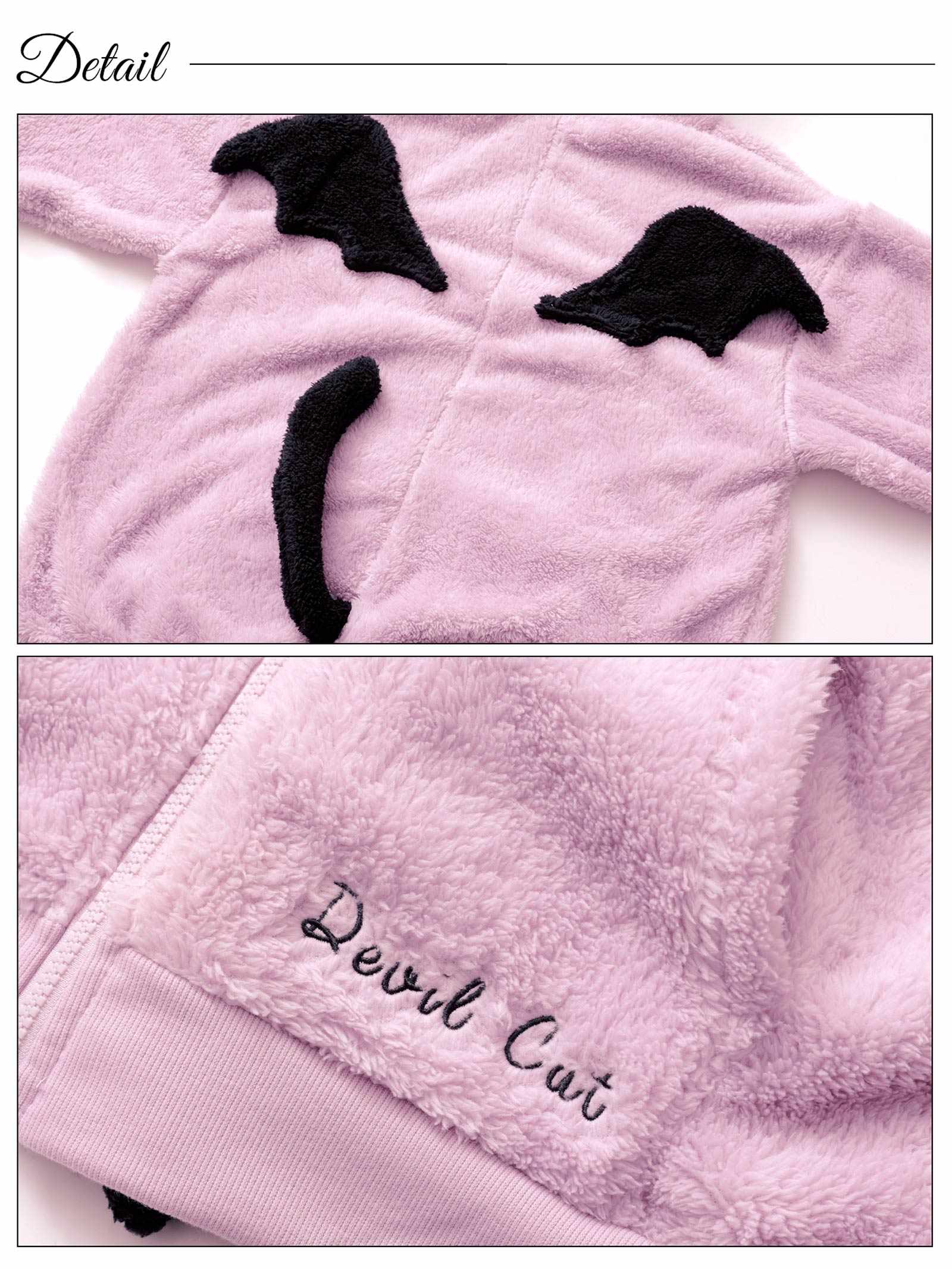 11/26新作!キュートエンジェル&デビルパーカールームウェア