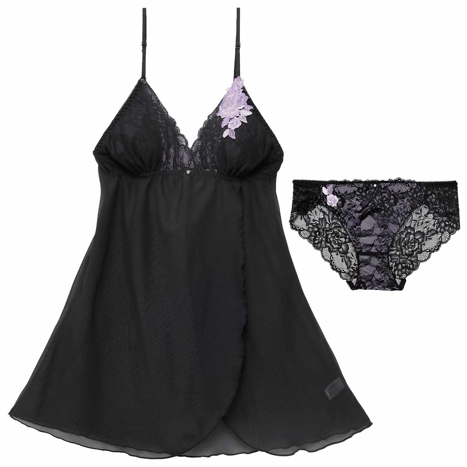 12/10新作!クラシックレーシィローズベビードール