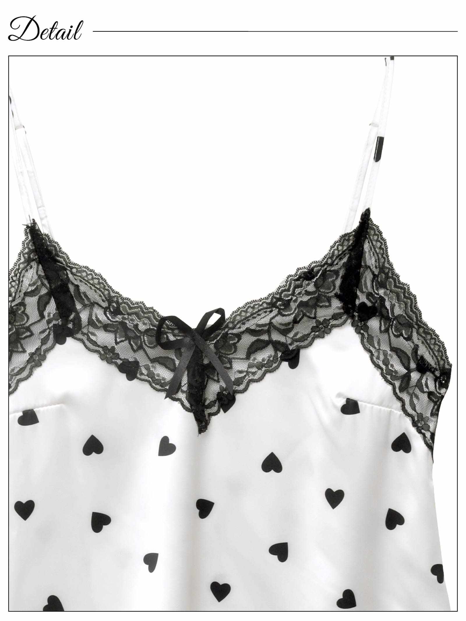 8/11新作!ビターハートキャミソール&ショートパンツルームウェア