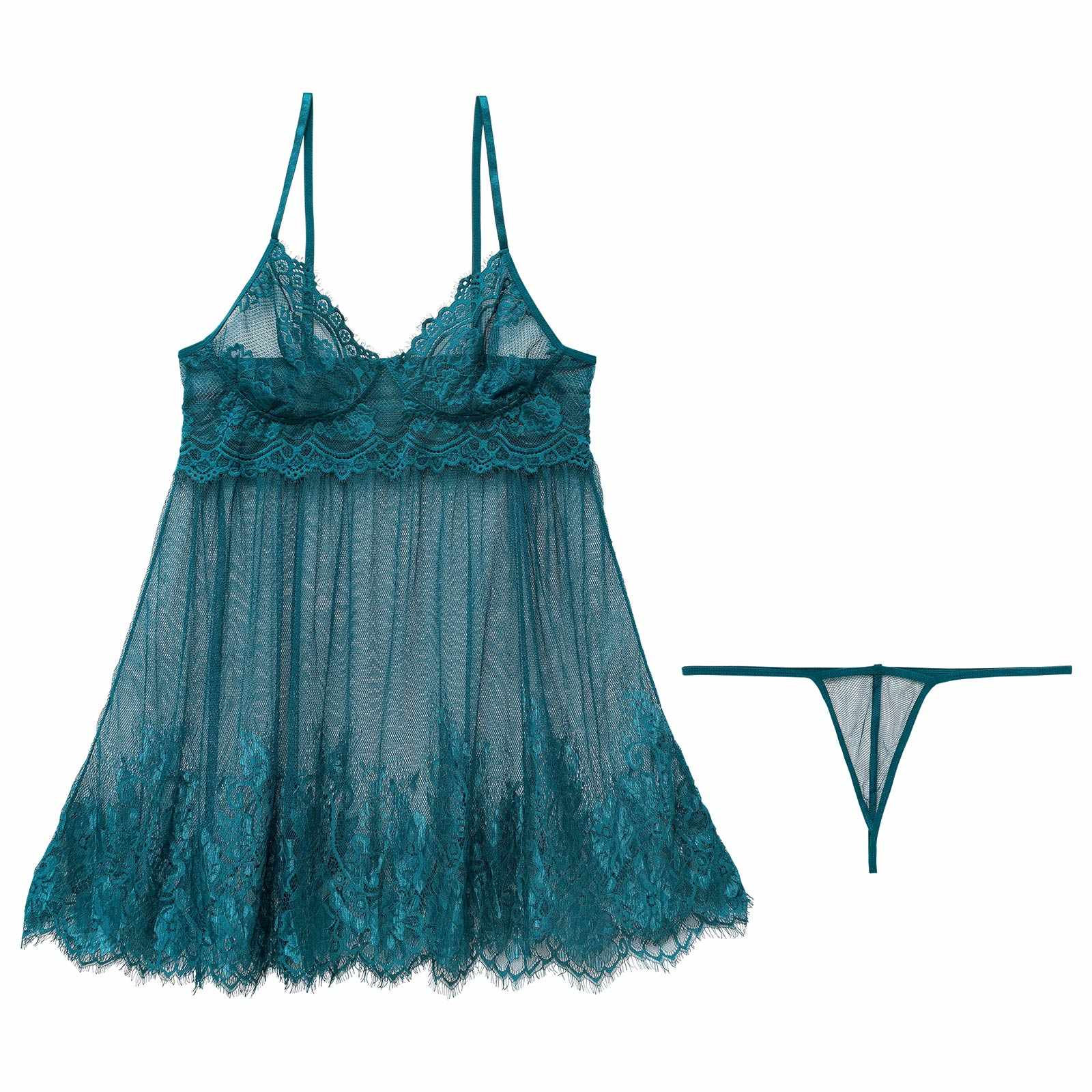 12/10再販!ブルームメッシュレースベビードール