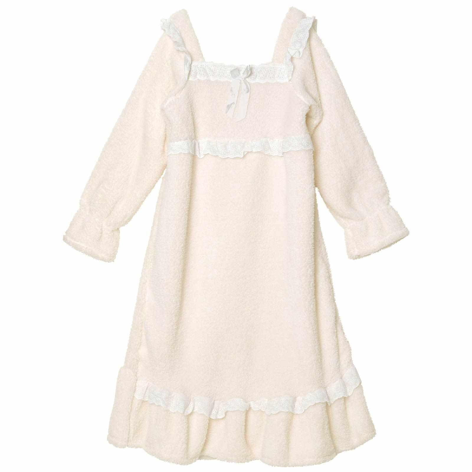 12/5新作!もこもこドリーミーワンピースルームウェア