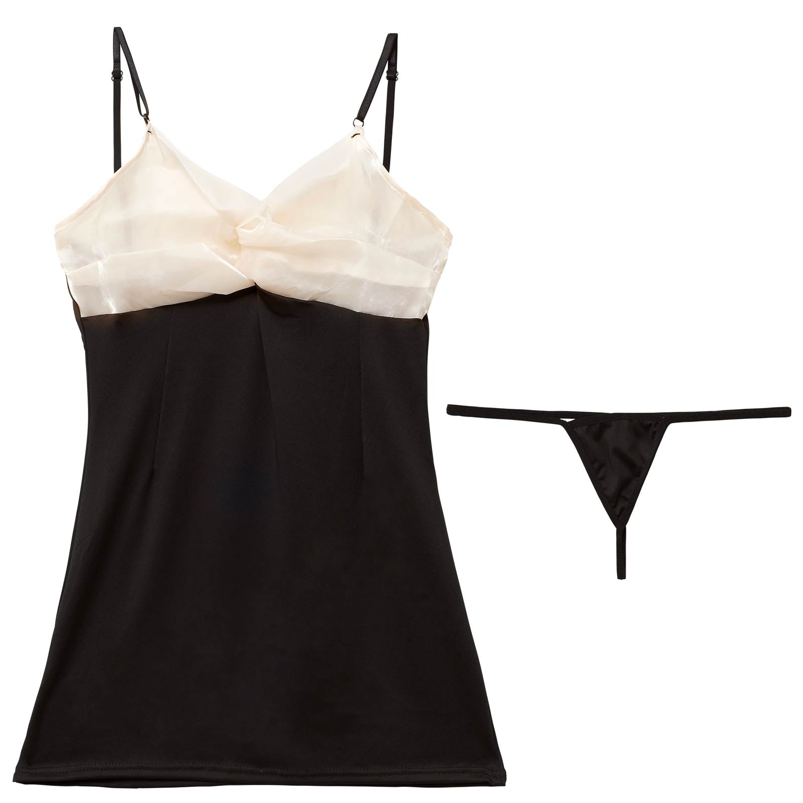 1/16新作!ノワールミストリボンベビードール