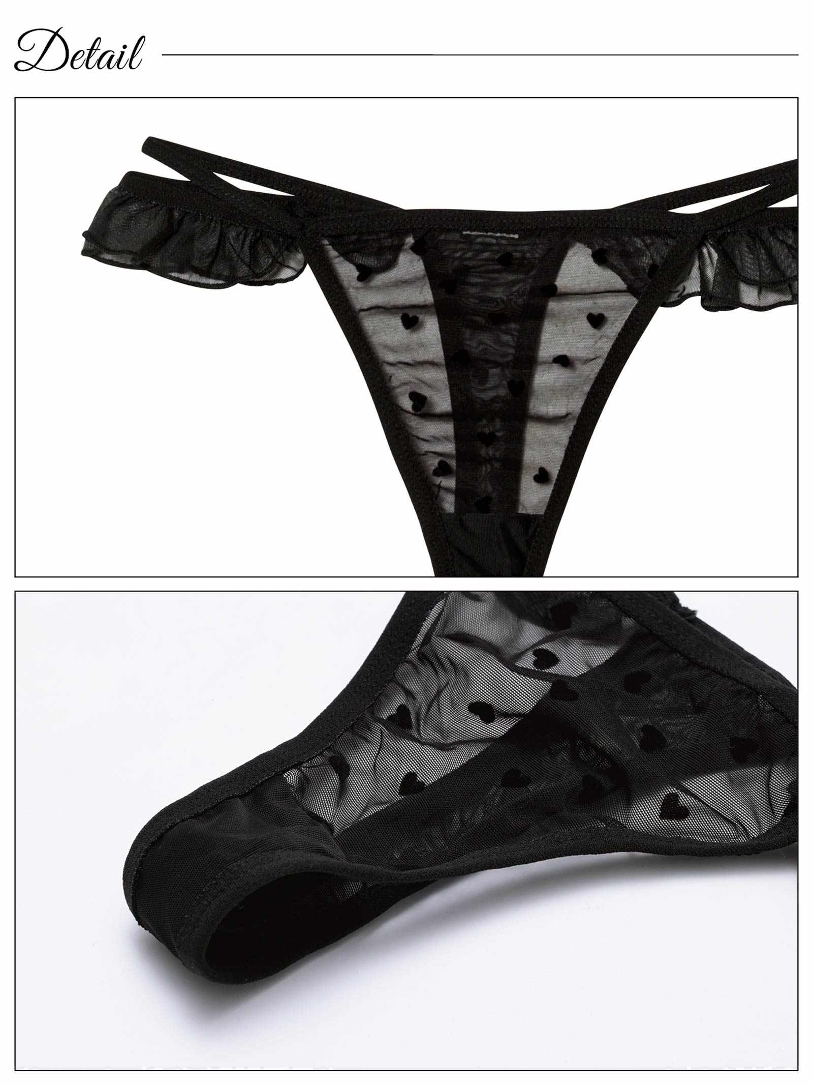 1/28新作!ハートドットチュールベビードール