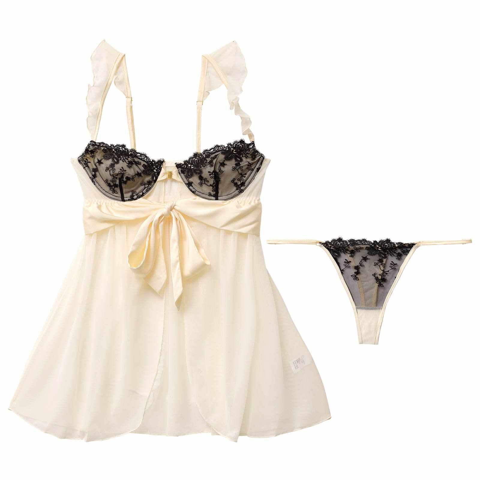 2/2新作!フェアリーフリルリボンベビードール