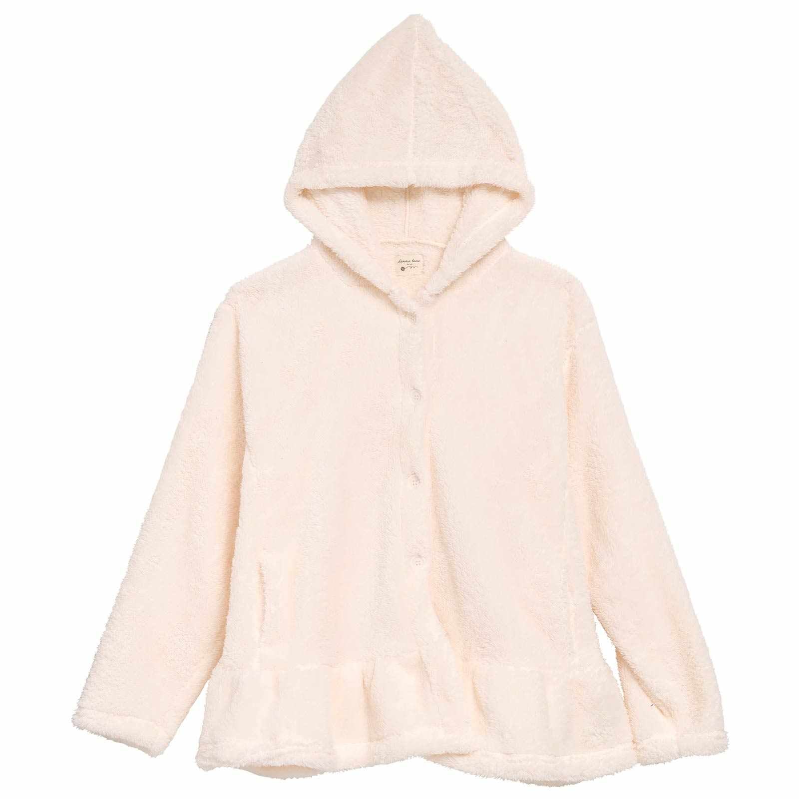 12/10新作!シープタッチフリルフーディールームウェア