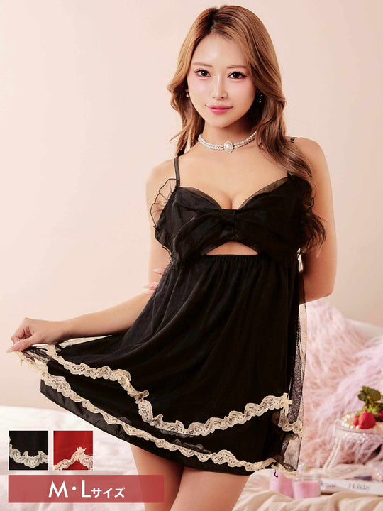 12/22新作!プリティbigリボンベビードール