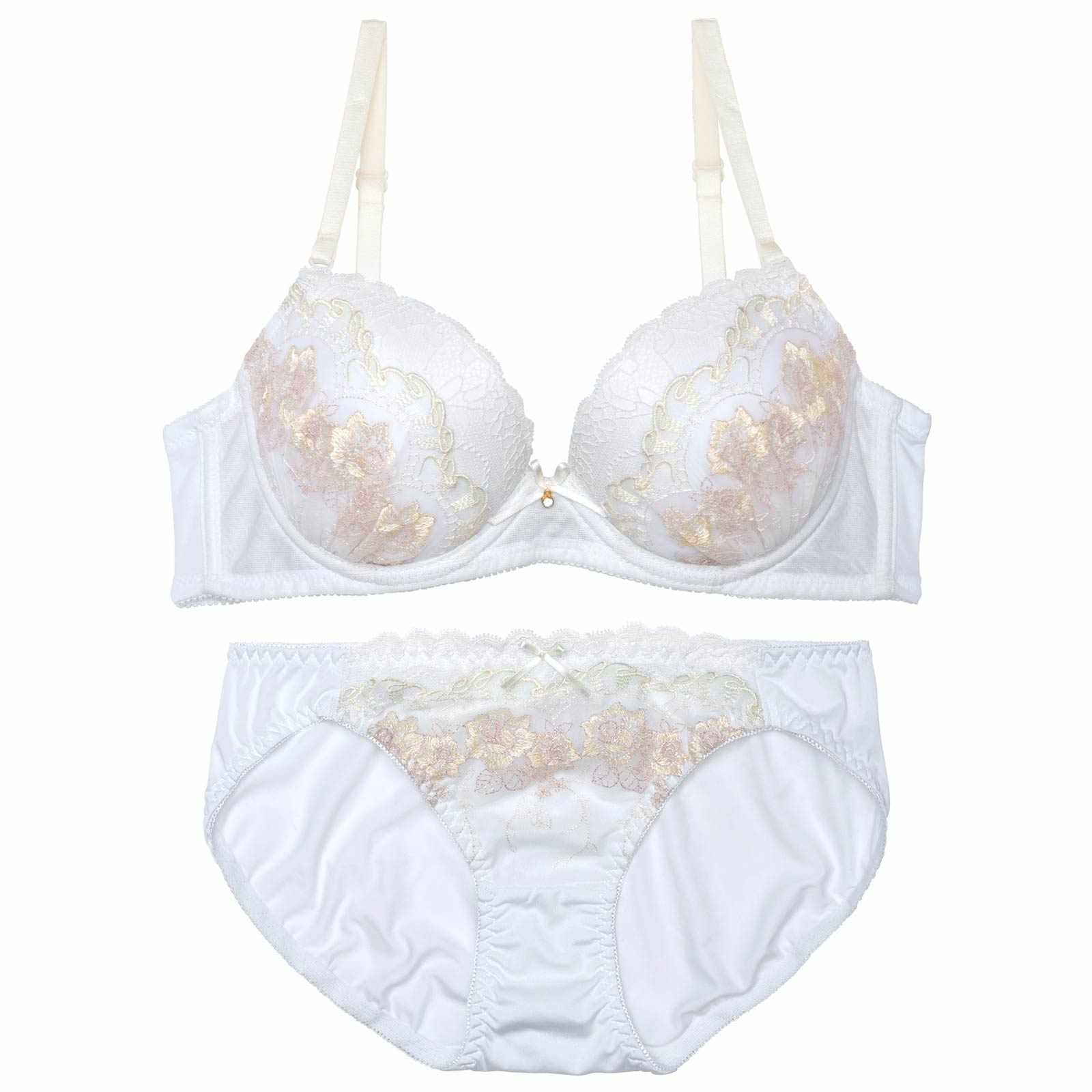 2/5再販!フェアリーラメブルームブラジャー&フルバックショーツ