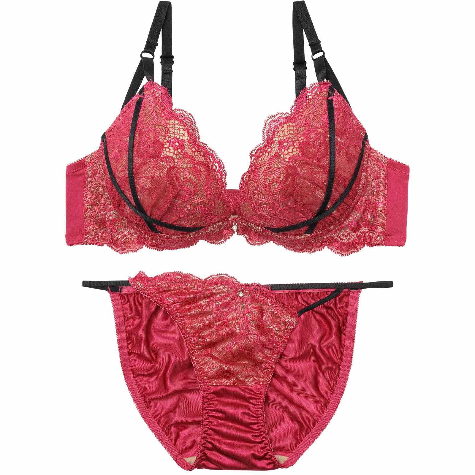 2/20新作!【三上悠亜着用】グラマラスレースコードブラジャー&フルバックショーツ