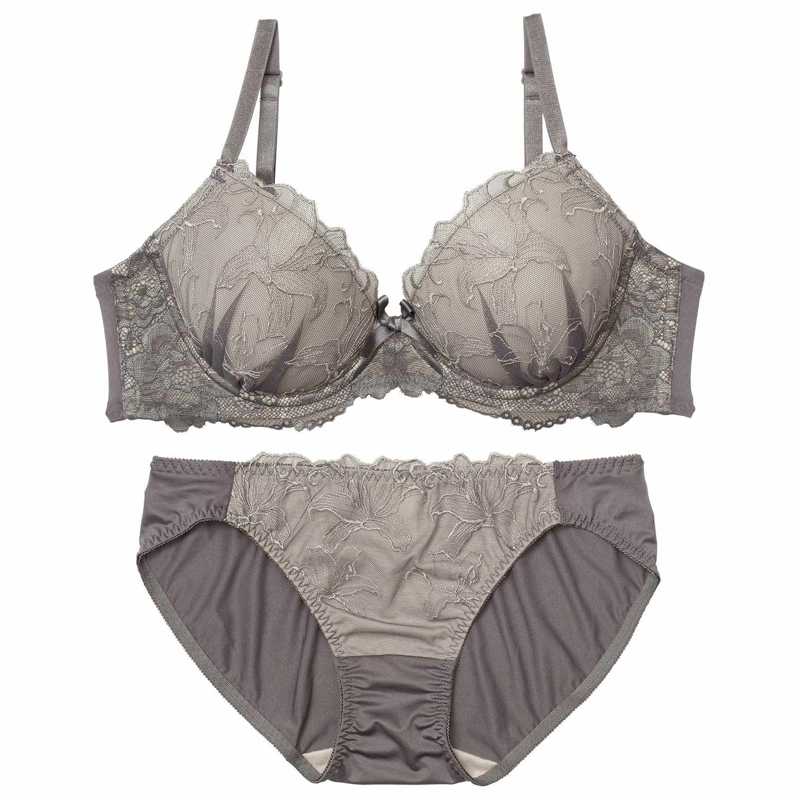 クラシックリリーブルームブラジャー&フルバックショーツ