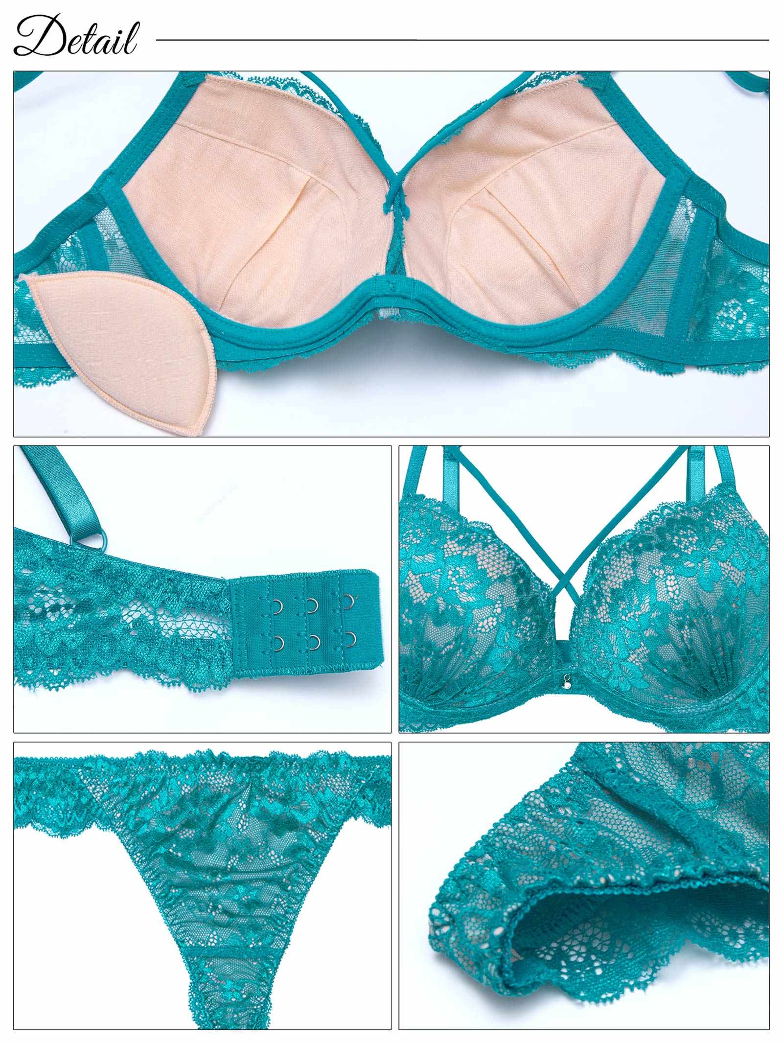 8/11新作!【三上悠亜着用】クロスヌーディーレースブラジャー&バック透けTバックショーツ