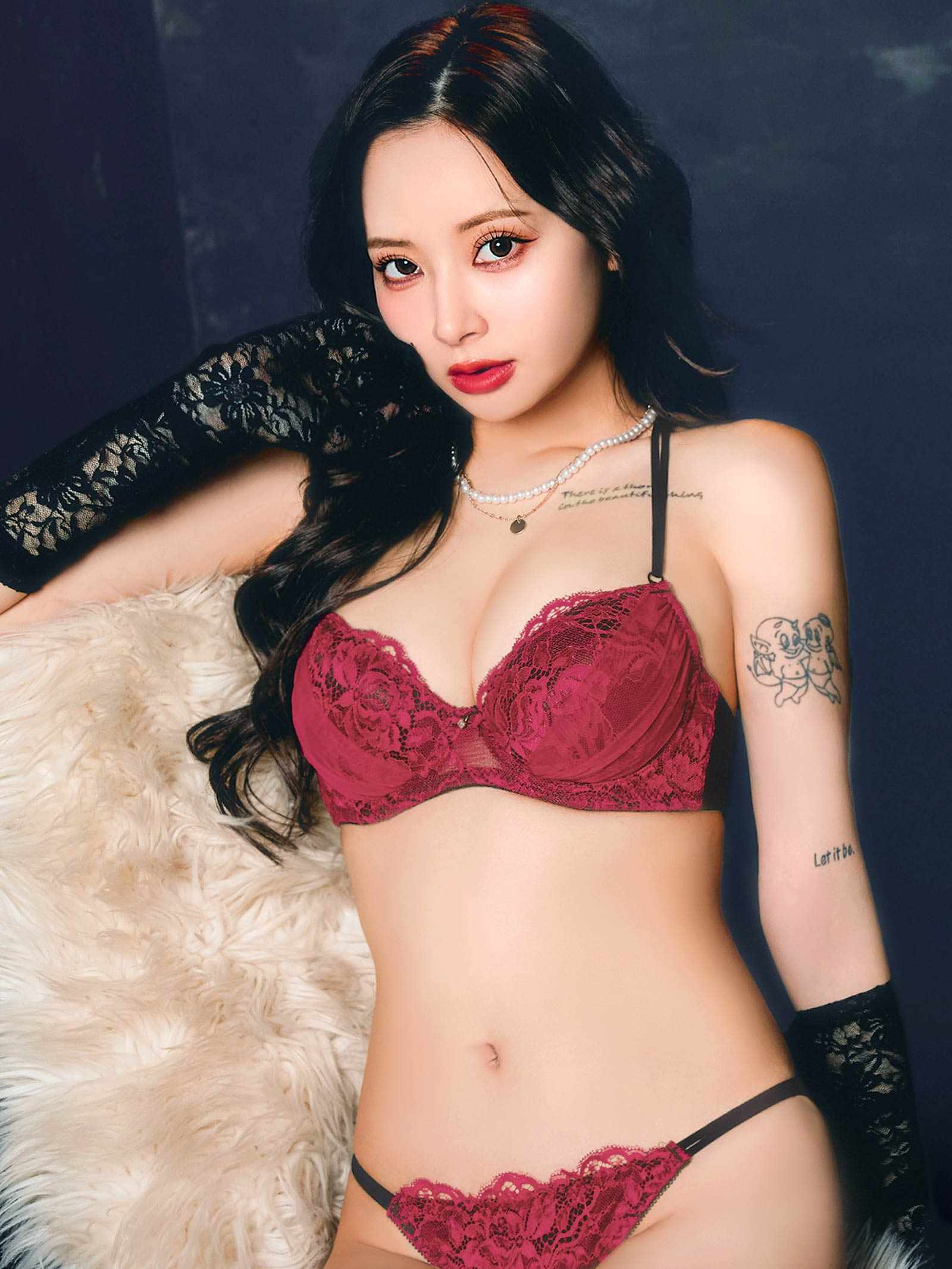 3/25新作!ミステリアスバッククロスコードブラジャー&Tバックショーツ