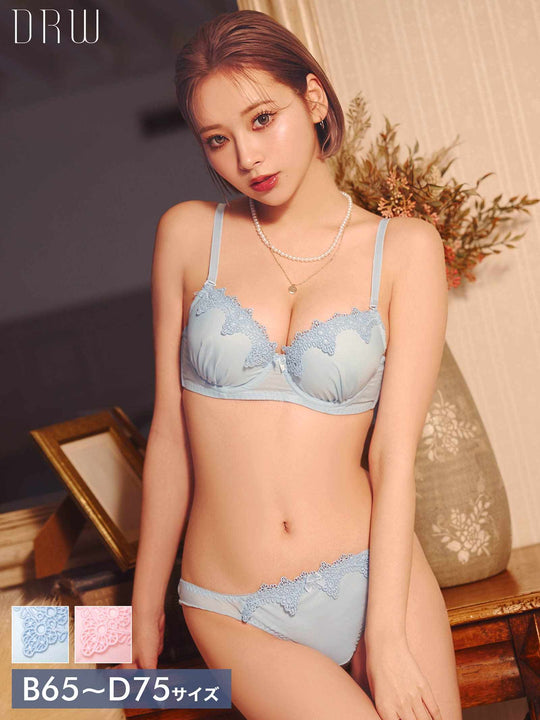 ミルキーピュアケミカルブラジャー&フルバックショーツ