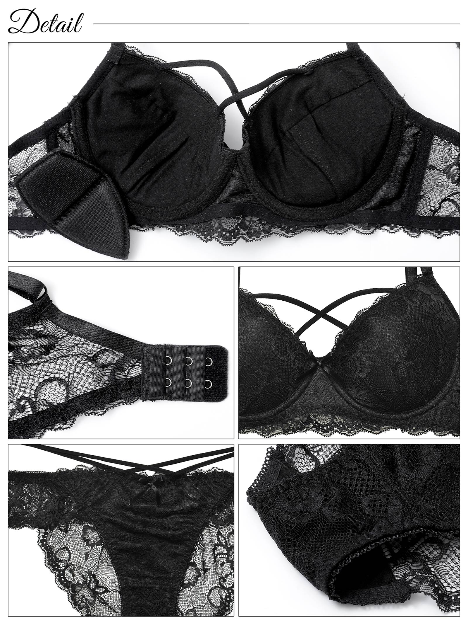 12/3再販!ガーリーフリルレーシィコード育乳脇高ブラジャー&バック透けフルバックショーツ