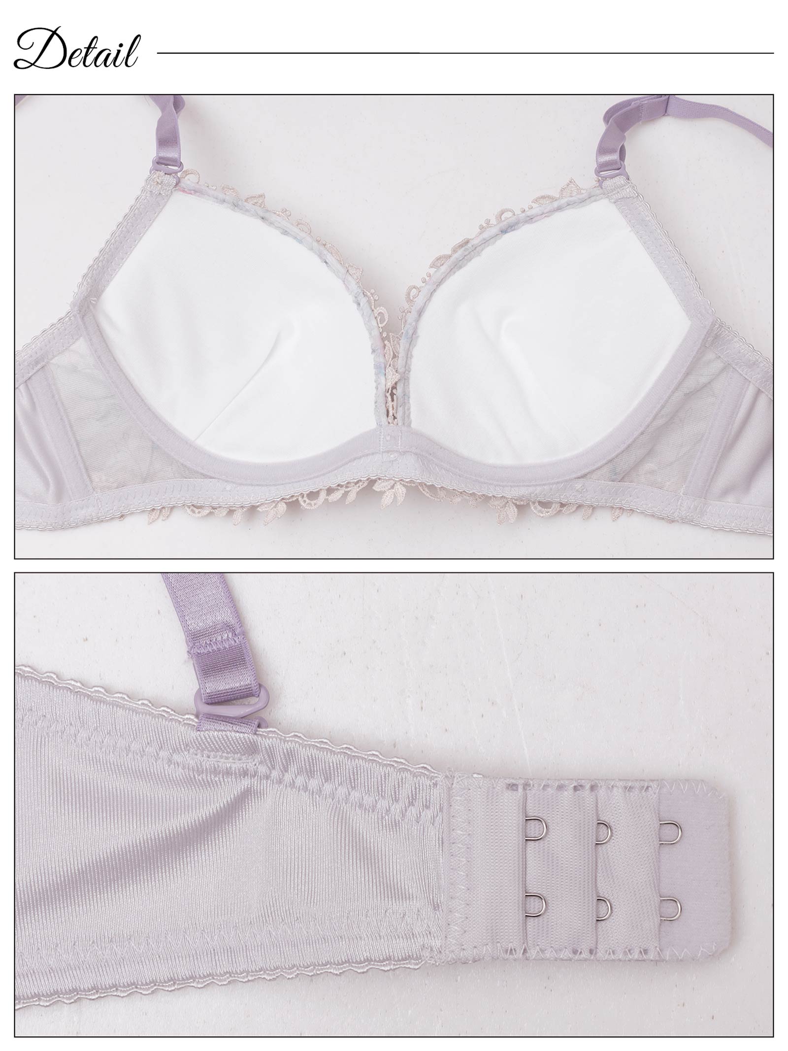 8/29新作!ケミカルアイビーフローラルブラジャー&フルバックショーツ