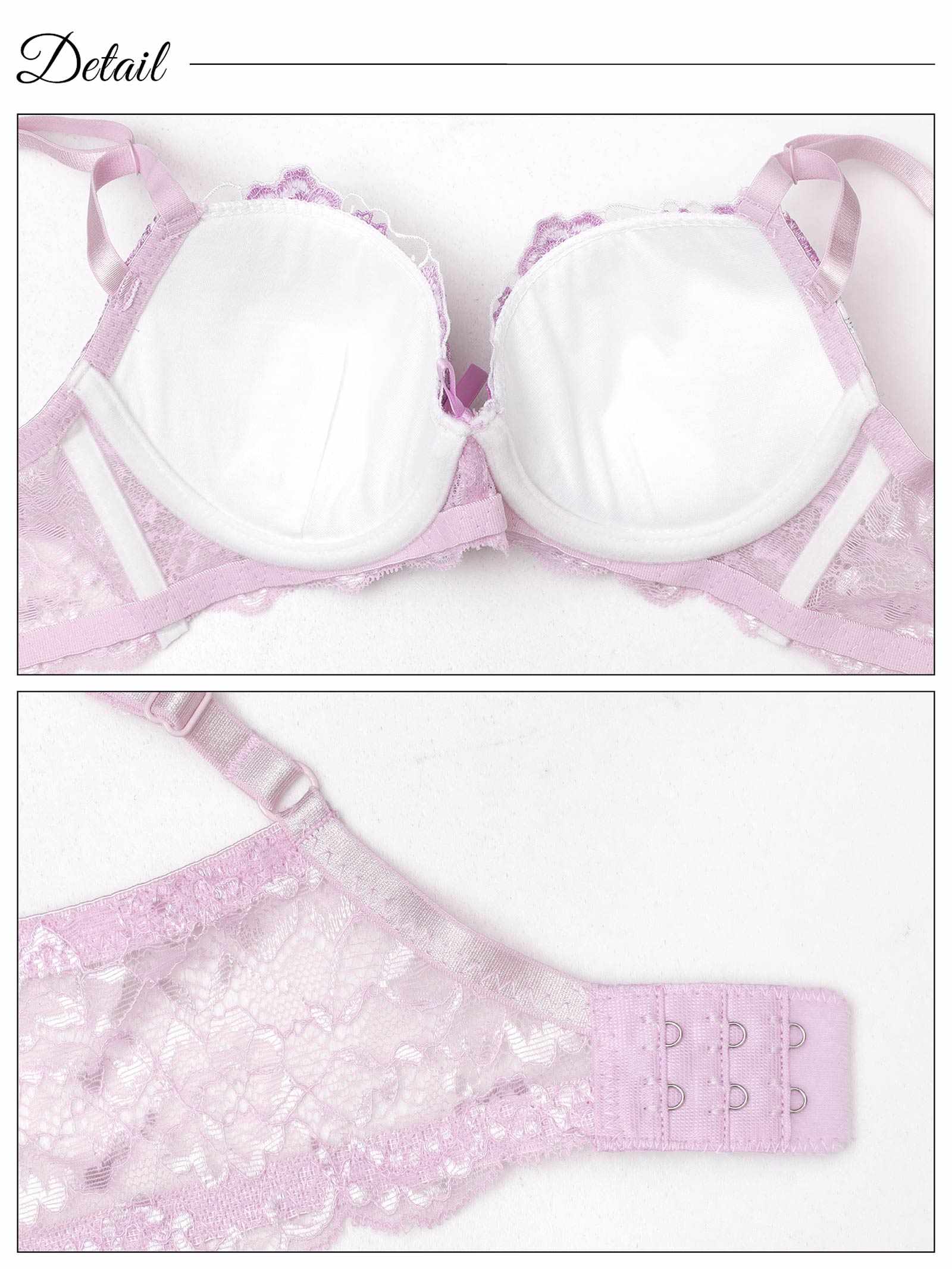 9/8新作!ロマンティックブロッサム育乳脇高ブラジャー&フルバックショーツ