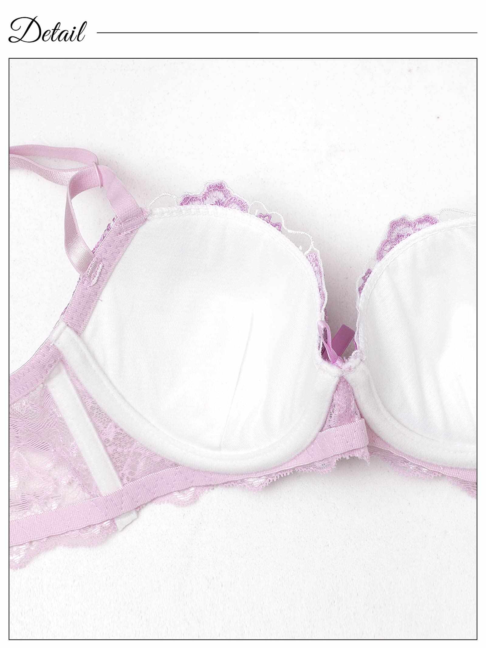 9/8新作!【EFサイズ】ロマンティックブロッサム育乳脇高ブラジャー&フルバックショーツ