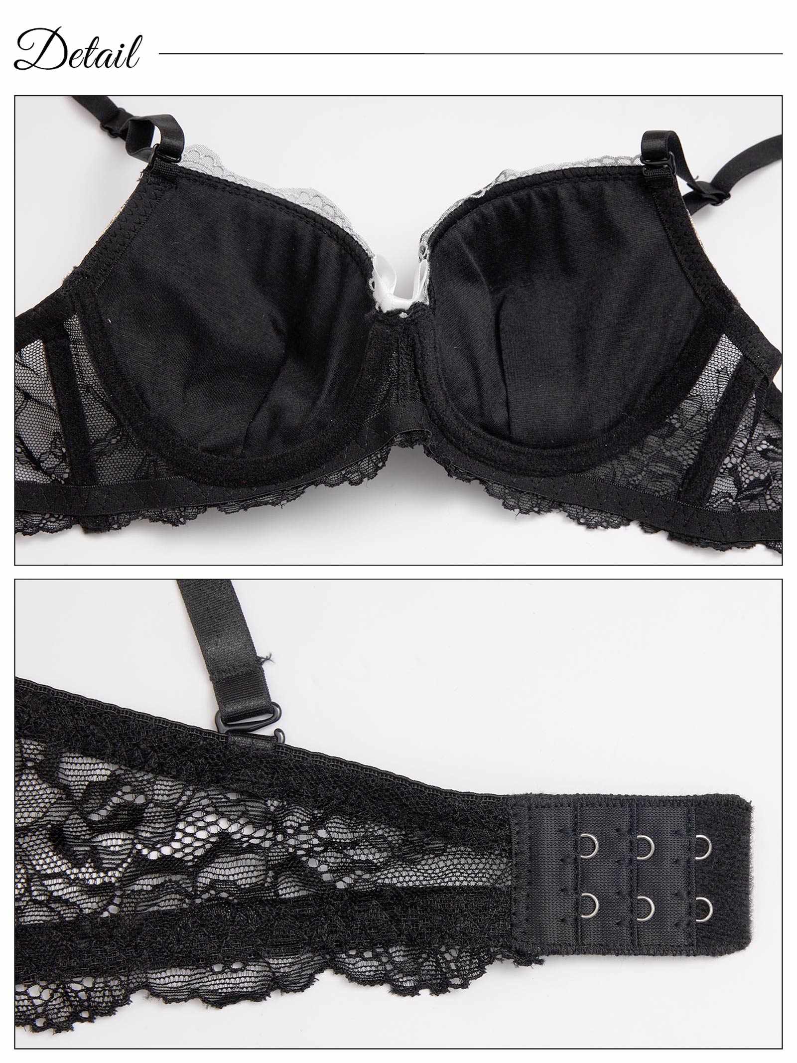 9/24新作!ラグジュアリーリボンチューリップブラジャー&フルバックショーツ