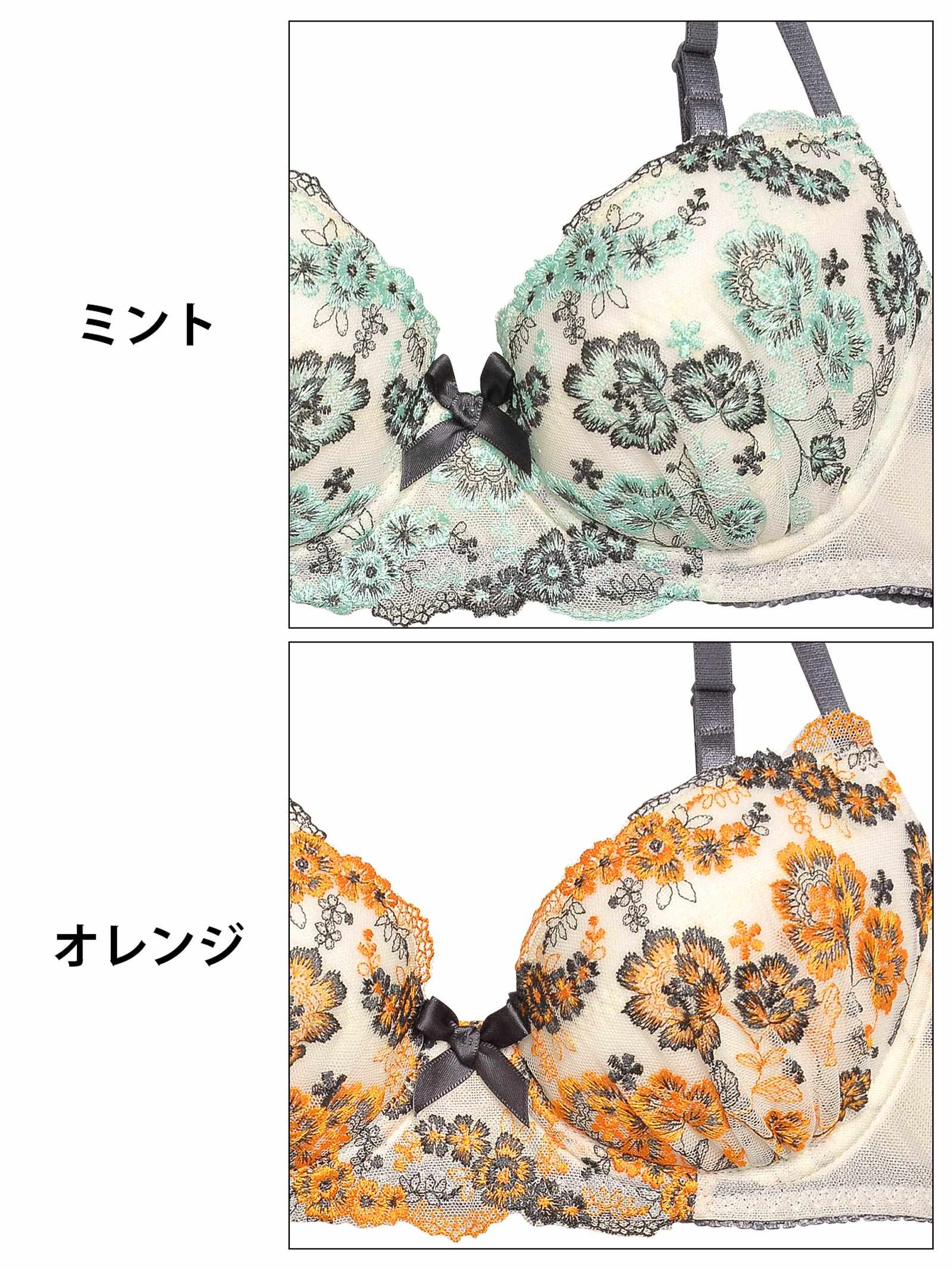 11/4新作!レトロレディーブルームブラジャー&フルバックショーツ