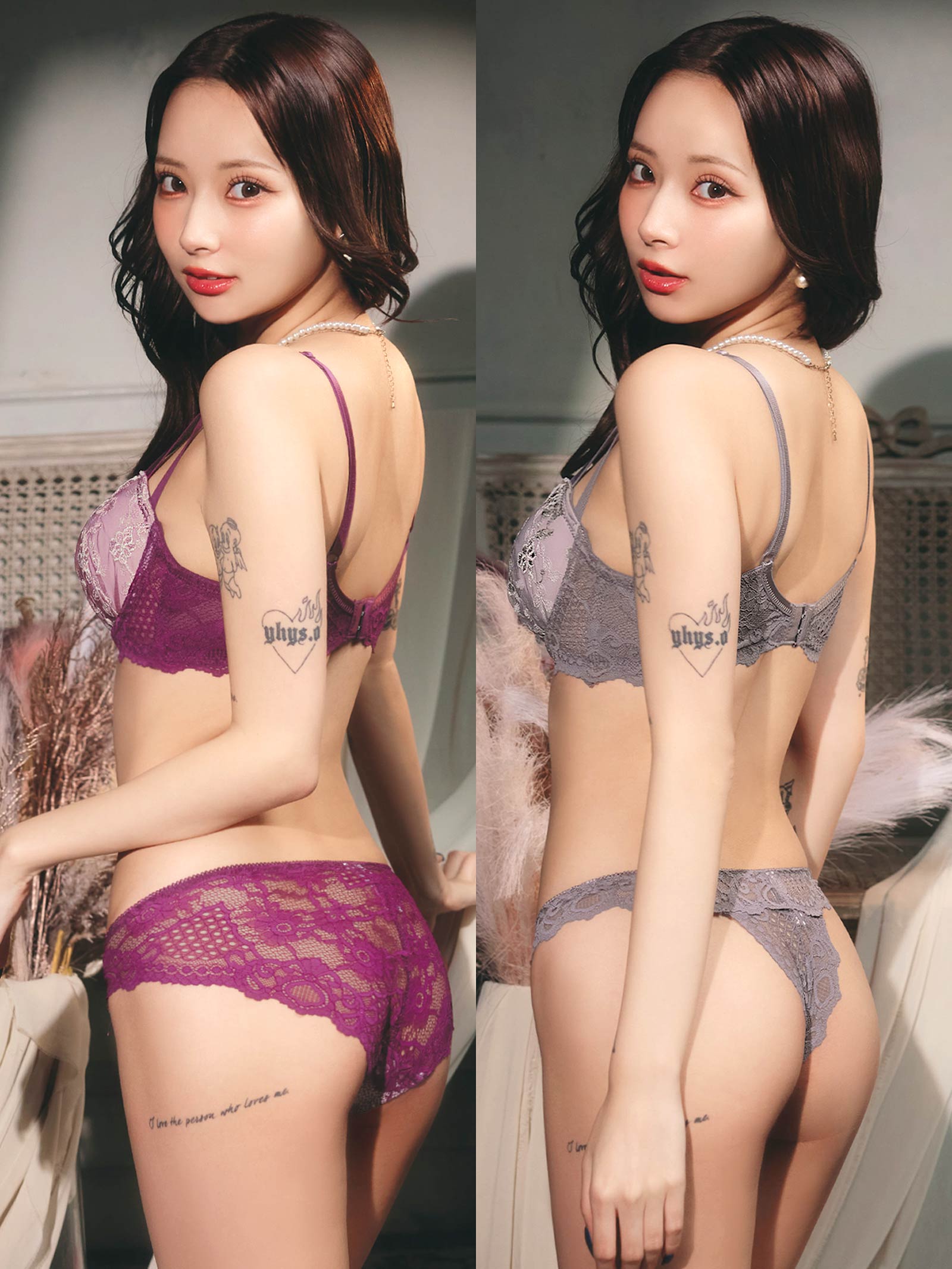 10/27新作!【3点セット】【GHIサイズ】スパークルシアーブルーム育乳脇高ブラジャー&バック透けフルバック&Tバックショーツ［大人気］