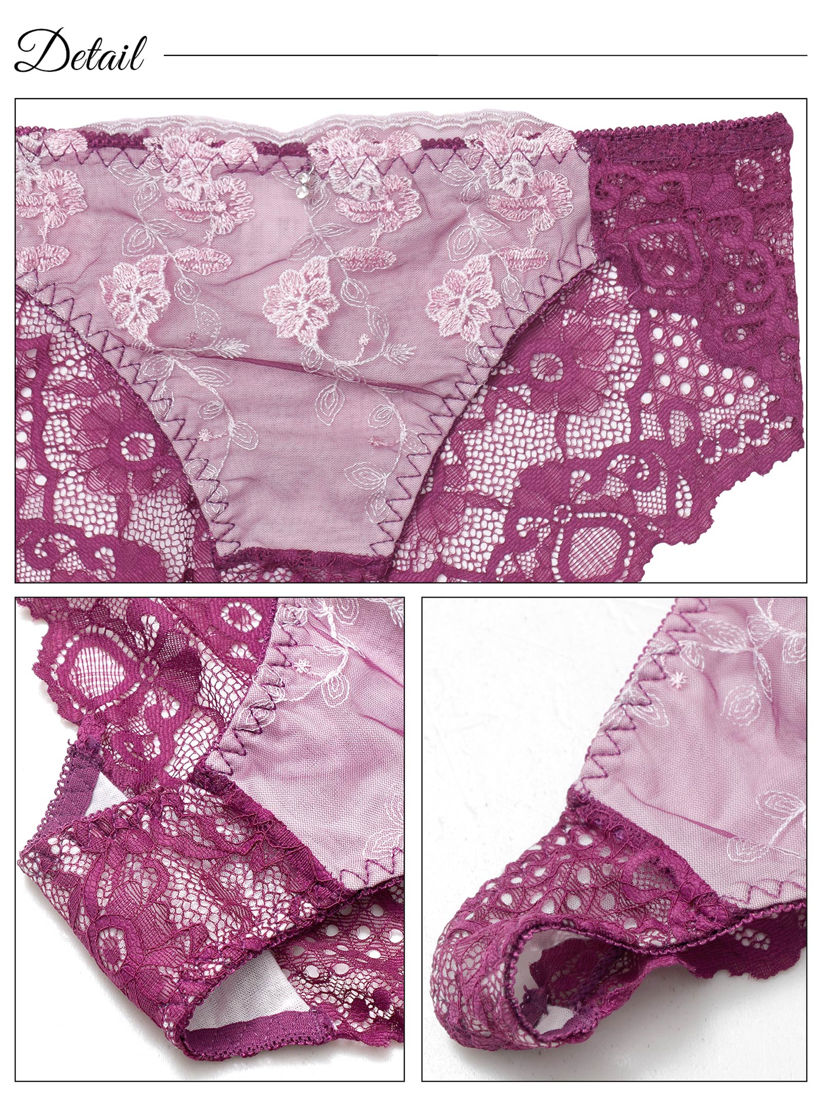 10/27新作!【3点セット】【GHIサイズ】スパークルシアーブルーム育乳脇高ブラジャー&バック透けフルバック&Tバックショーツ［大人気］