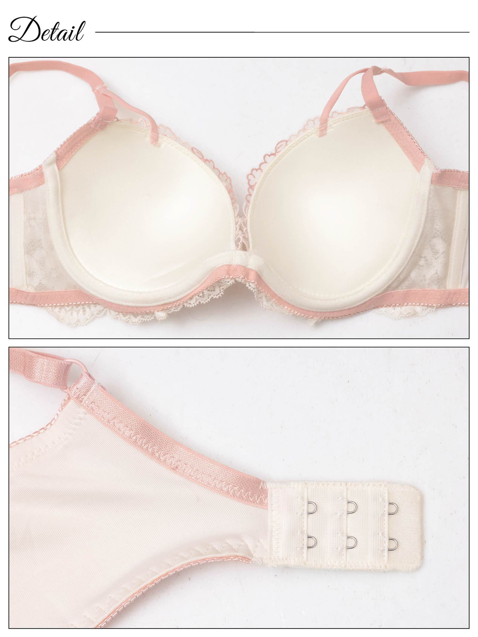 8/29新作!プレシャスフルールエンブロイダリー育乳脇高ブラジャー&フルバックショーツ