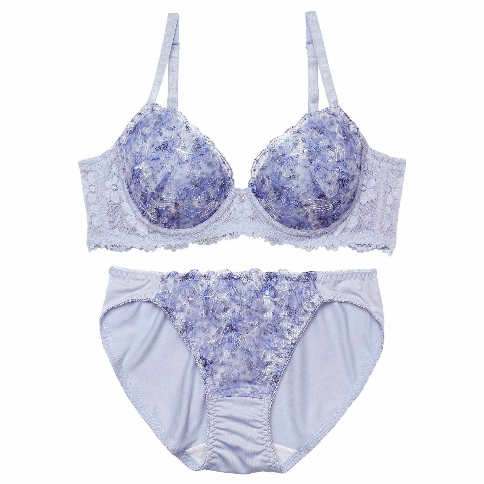 11/20再販!ドリーミーブロッサム育乳脇高ブラジャー&フルバックショーツ