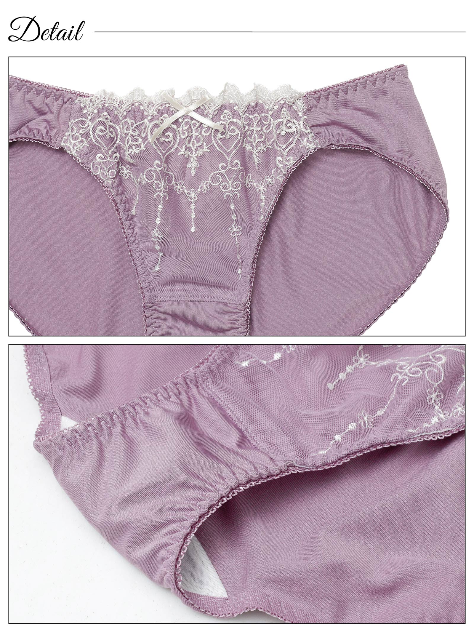 10/17新作!【EFサイズ】フェアリーハートブラジャー&フルバックショーツ